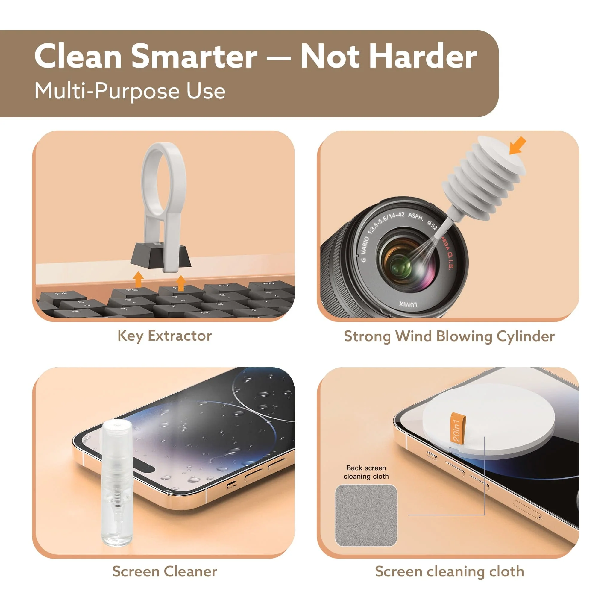 20-in-1 Cleaning Kit CK1417 - Image 3