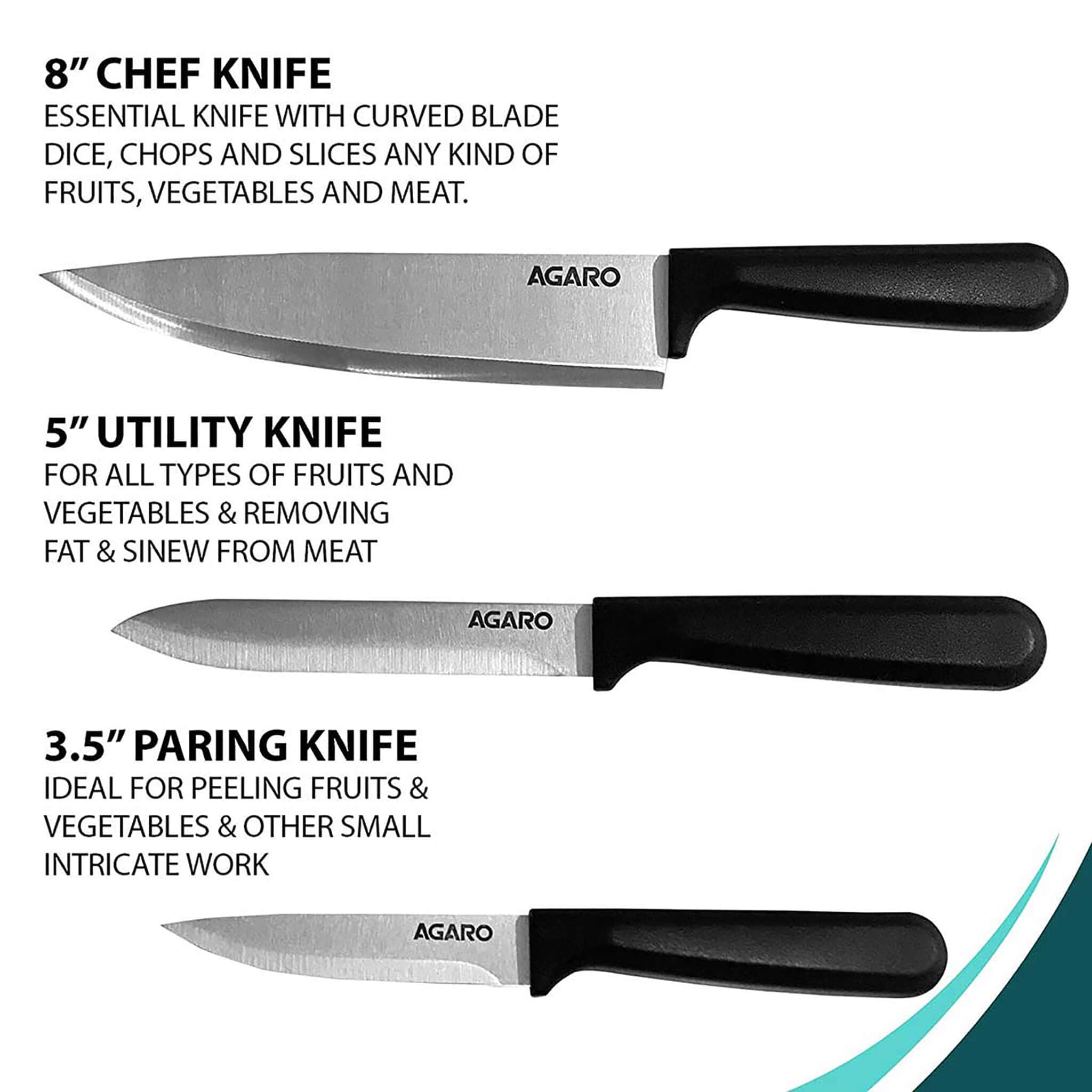 3 Set Multifunction SS Knife - 1.8/1.2/1.2 mm - Image 3