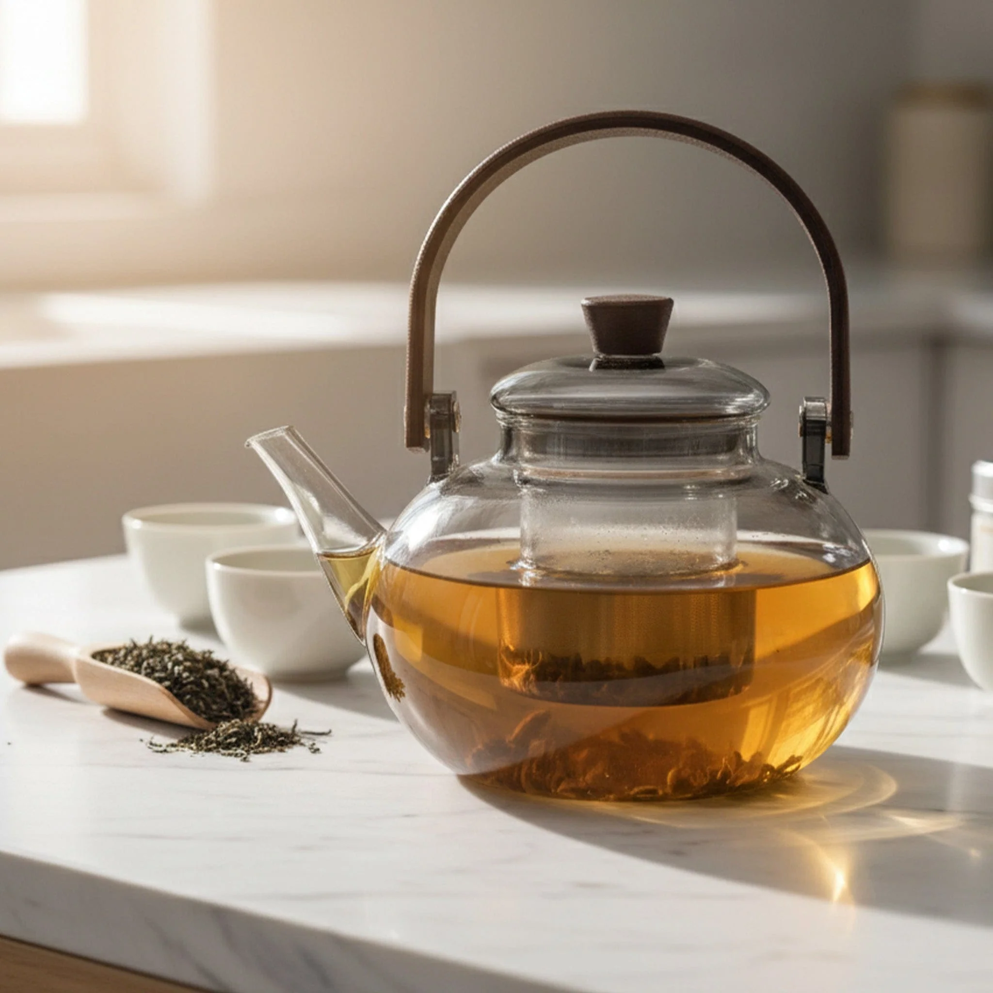 Adore Borosilicate Glass Kettle 900ml | Heat Resistant, Durable Clear Glass, Stovetop & Microwave Safe, Ideal for Tea, Coffee, Water & Hot Beverages - Image 7