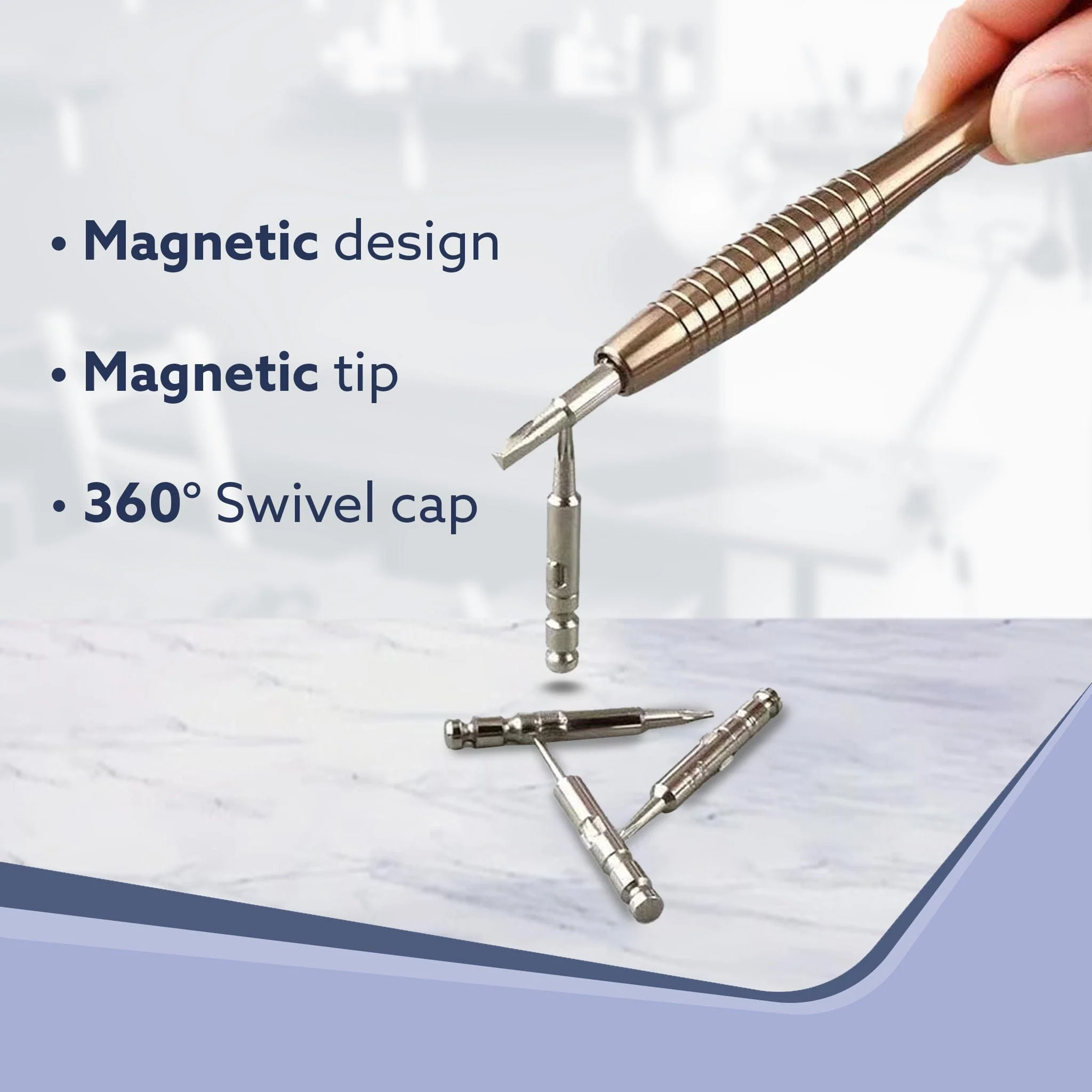 25 in 1 Precision Screwdriver Set, DIY, Home Use, Multi Pocket Repair Tool Kit for Mobiles and Laptops - Image 3