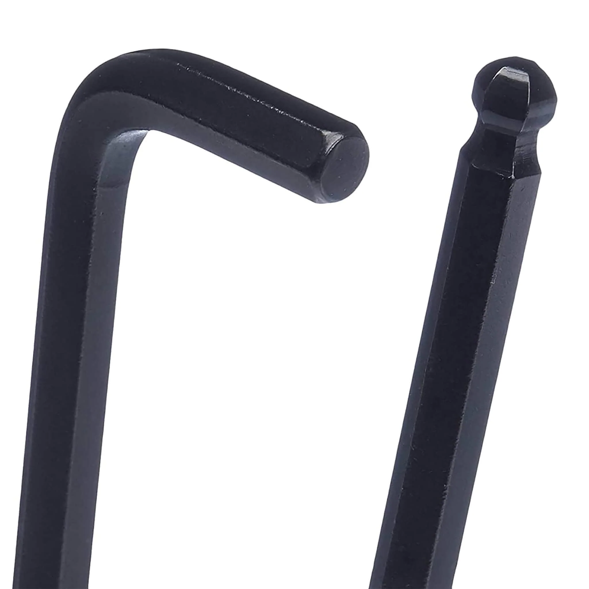 26pcs Hex Allen Key Wrench Set - Inch/MM With Ball End, Black - Image 5