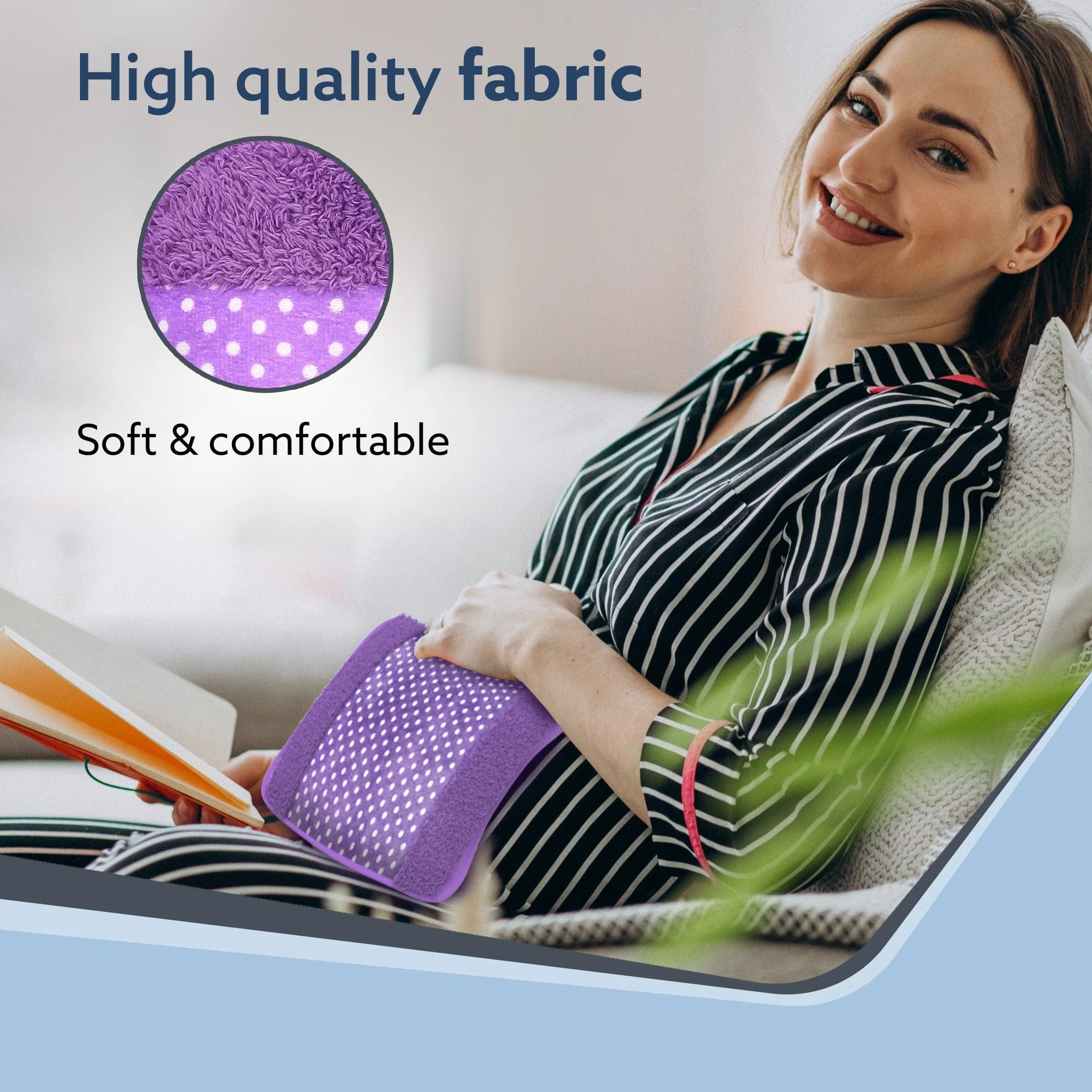 Electric Hot Water Bag HB361, For pain relief, heating bag electric, Heating Pouch, Hot Water Bottle Bag, Heating Pad For Pain Relief, Muscle Stiffness - Image 3