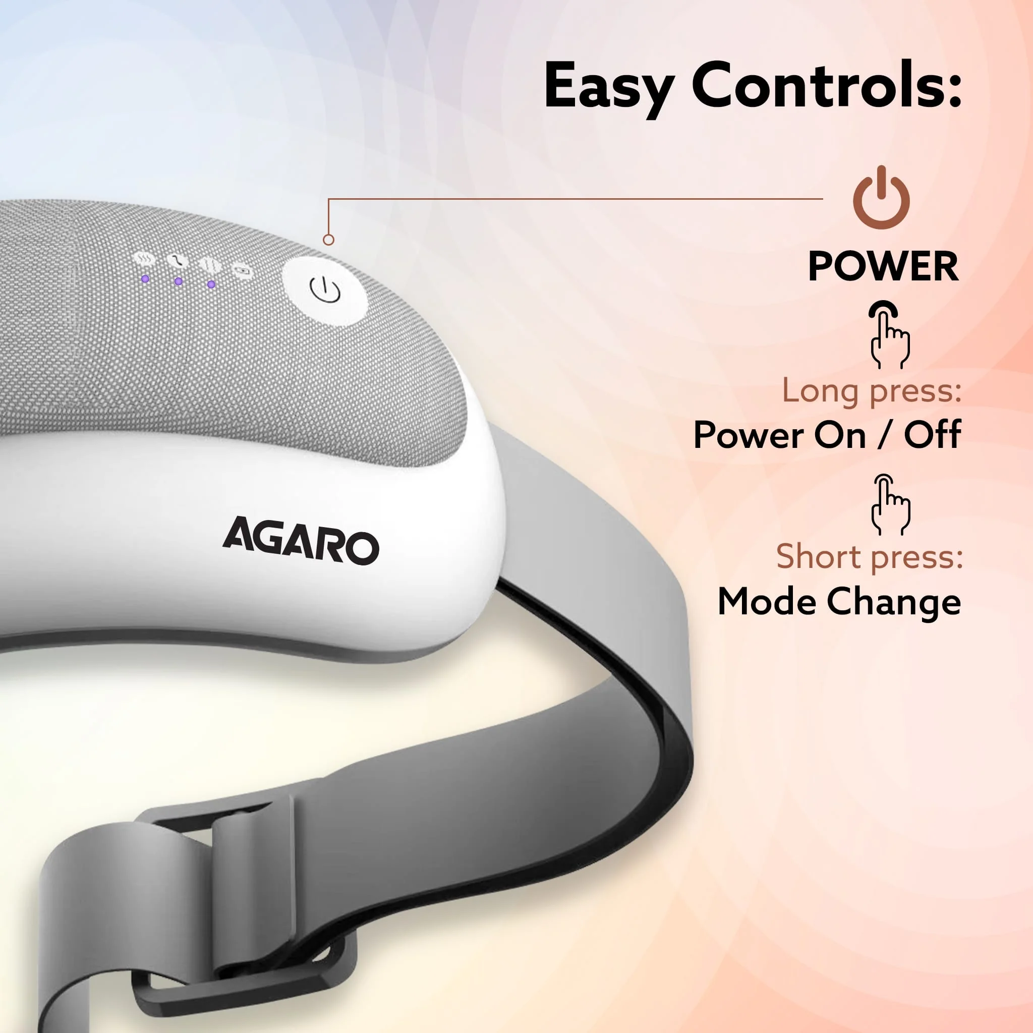 Elite Eye Massager with Air Compression, Rechargeable, Heat & Vibration - Image 5
