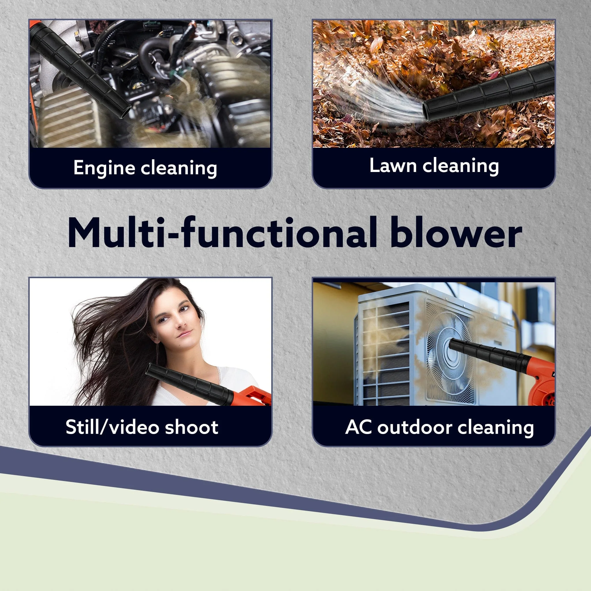 Galaxy Electric Blower, Blow Rate 2.8 m3/Min, 600W Copper Motor, 13000 RPM, Professional Quality, Clears Away Dust Particles From Furniture, Cars, Windows & Other Rigid Surfaces, Red - Image 5