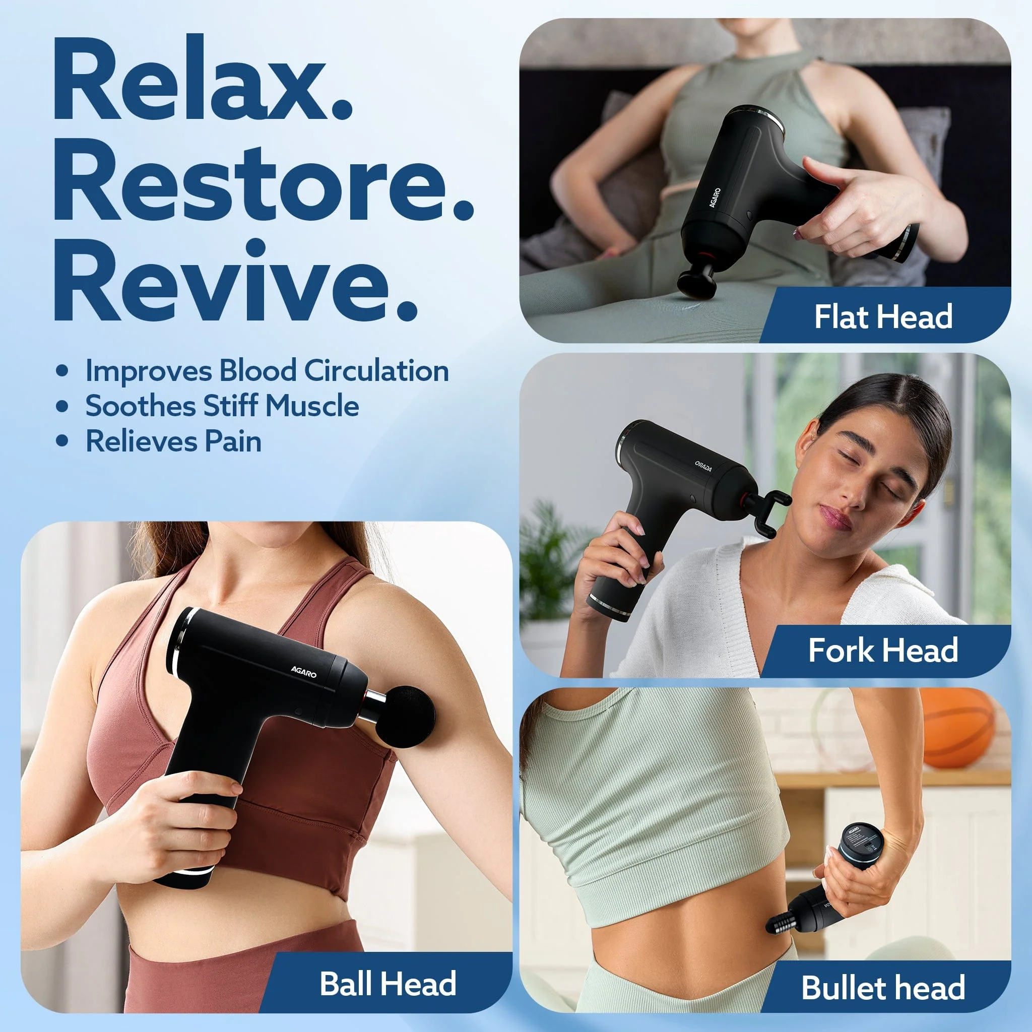 Galaxy Gun Massager ,Black - Image 3