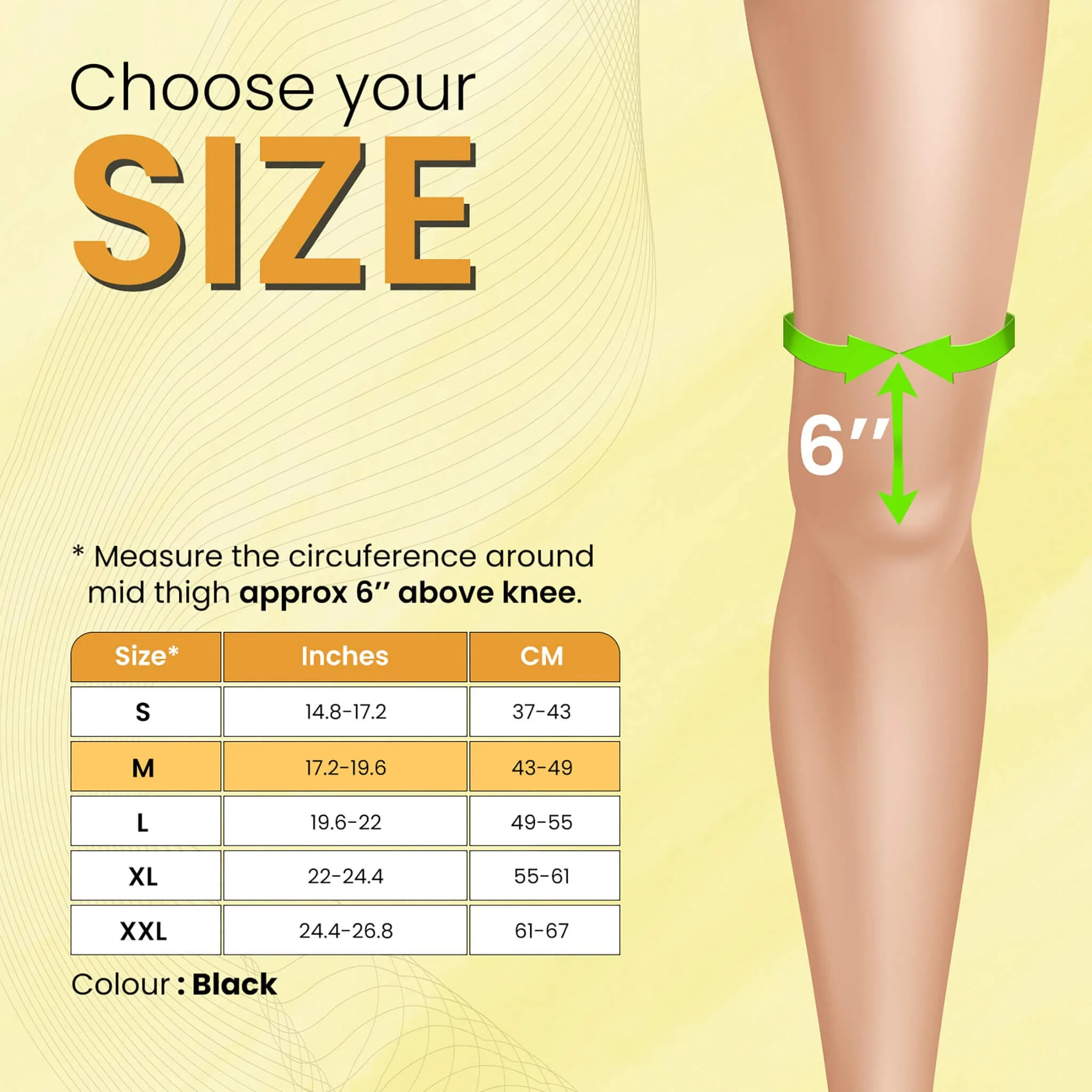 Knee Wrap Hinged With Open Patella, Rigid Biaxial Hinge, Neoprene Layer For Pain Relief,  Braces Walking, Workout And Sports, Medium, Black - Image 2