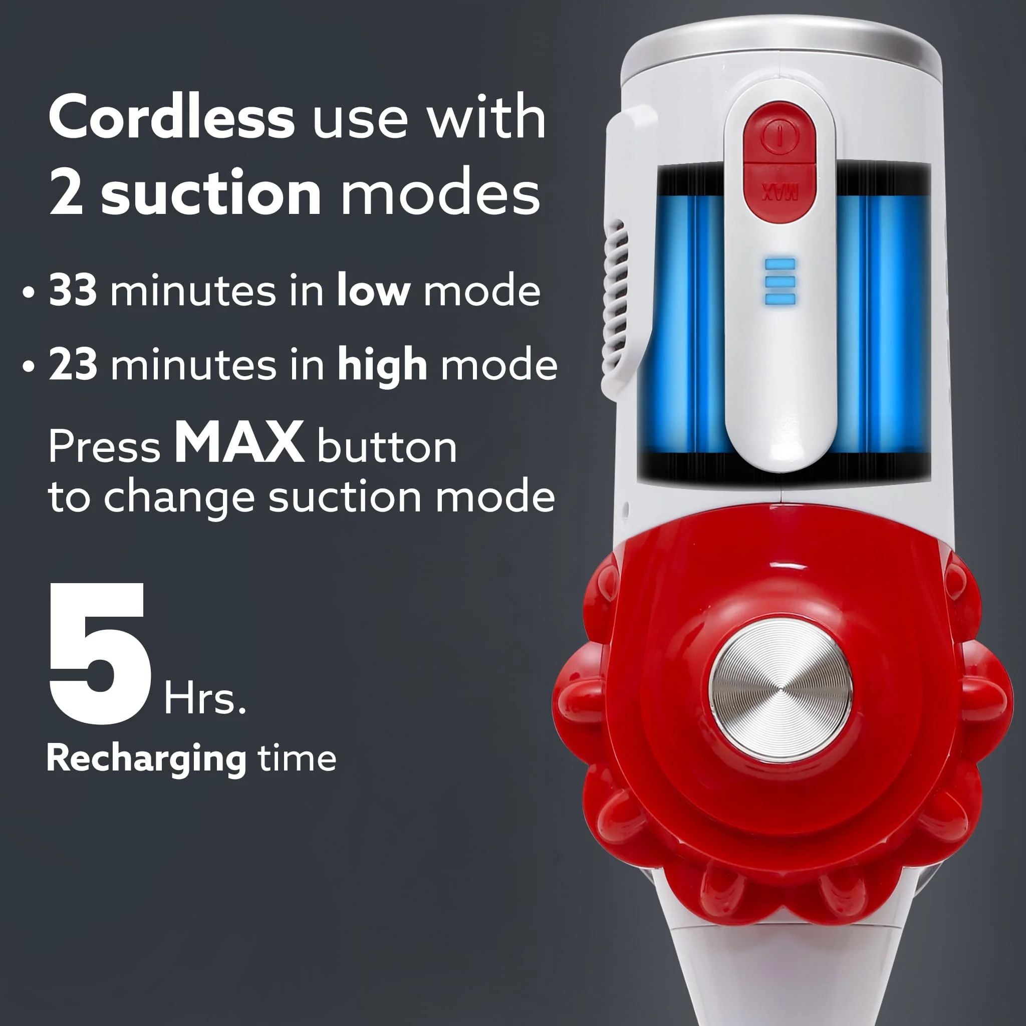 Regency Cordless Stick Vacuum Cleaner - Image 6