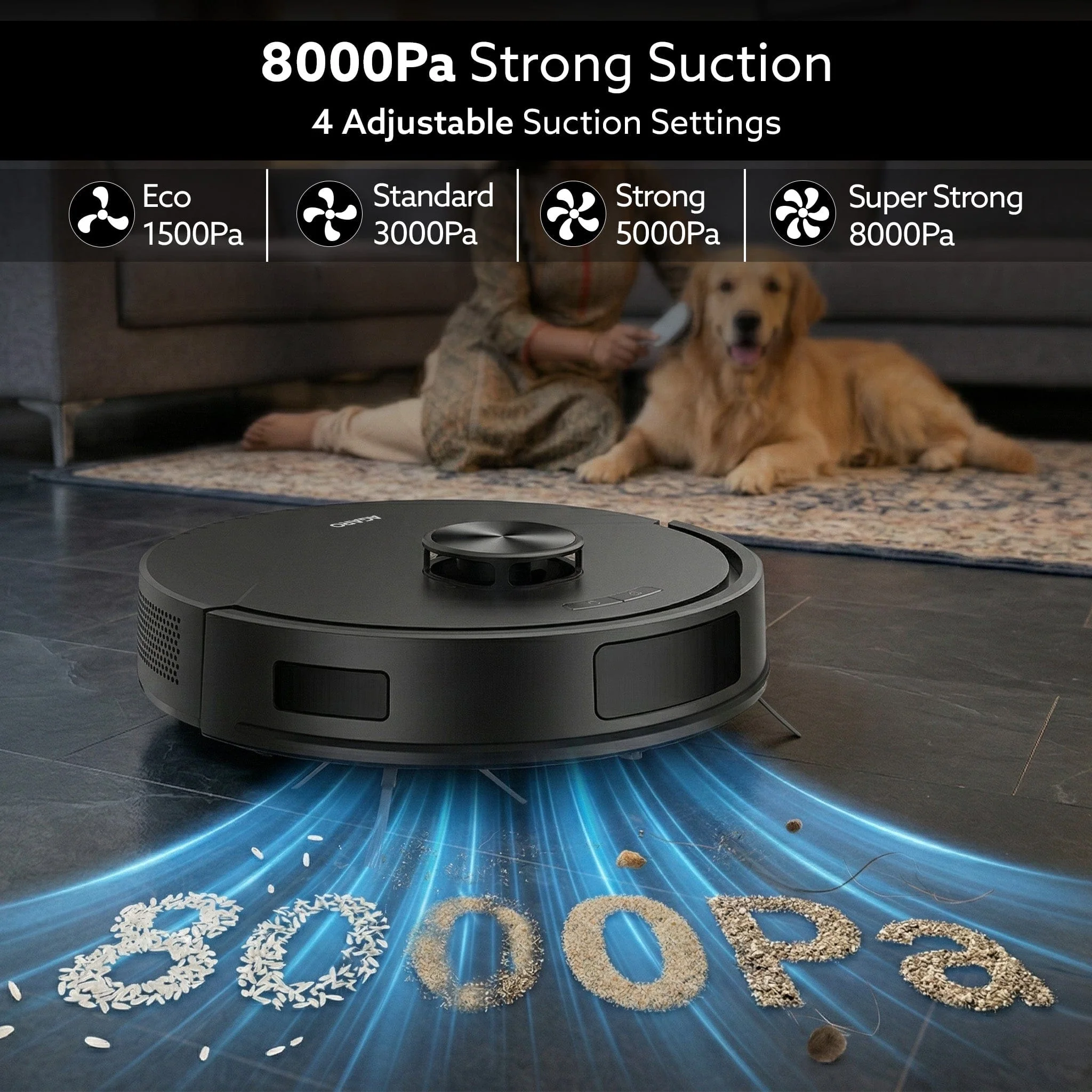 Alpha Pro Robot Vacuum Cleaner - Image 2