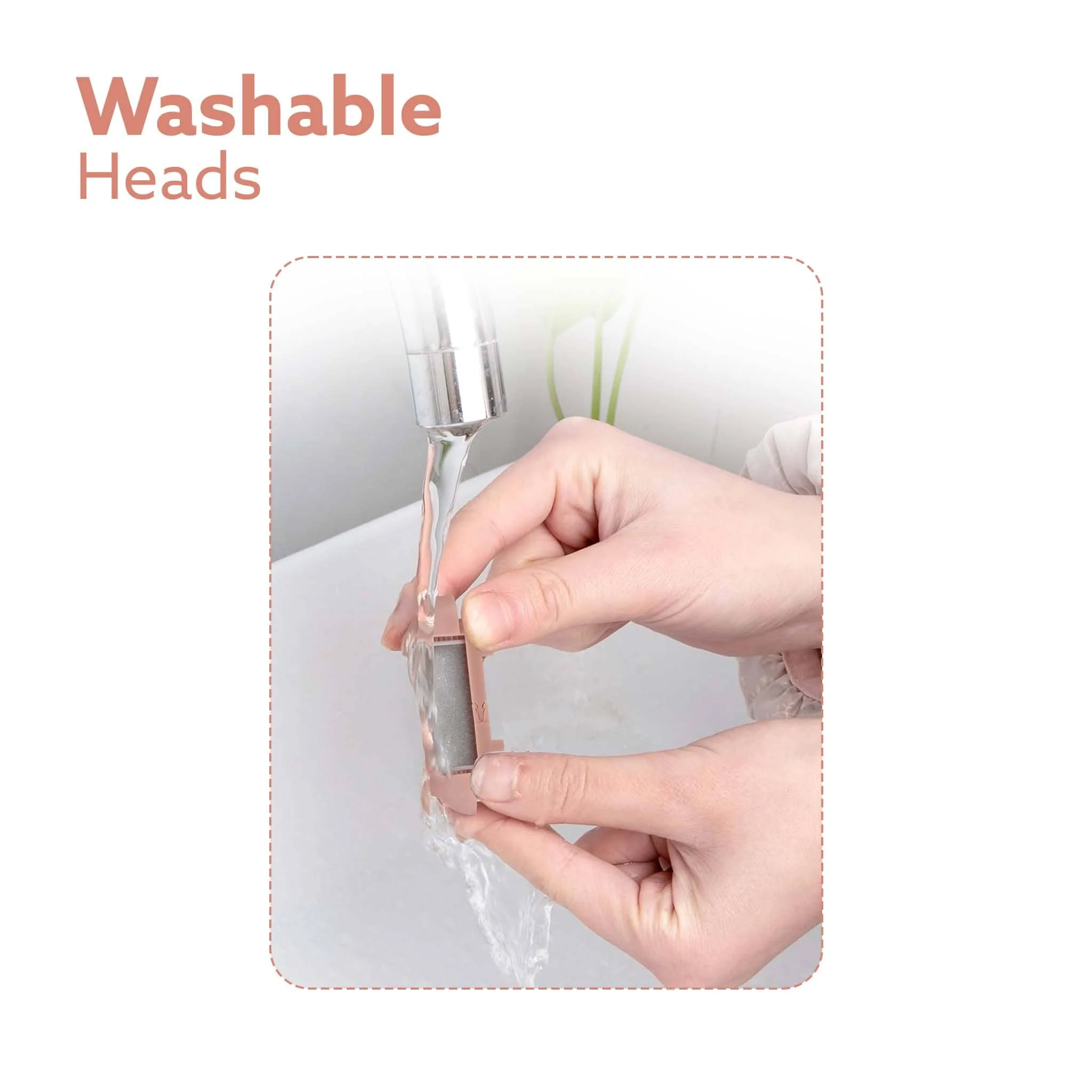 Callus Remover Replaceable Heads, 3 Pcs - Image 3