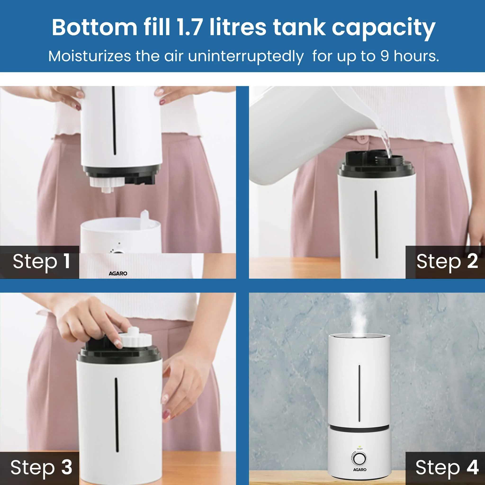 Caspian Humidifier - 1.7L - Image 4