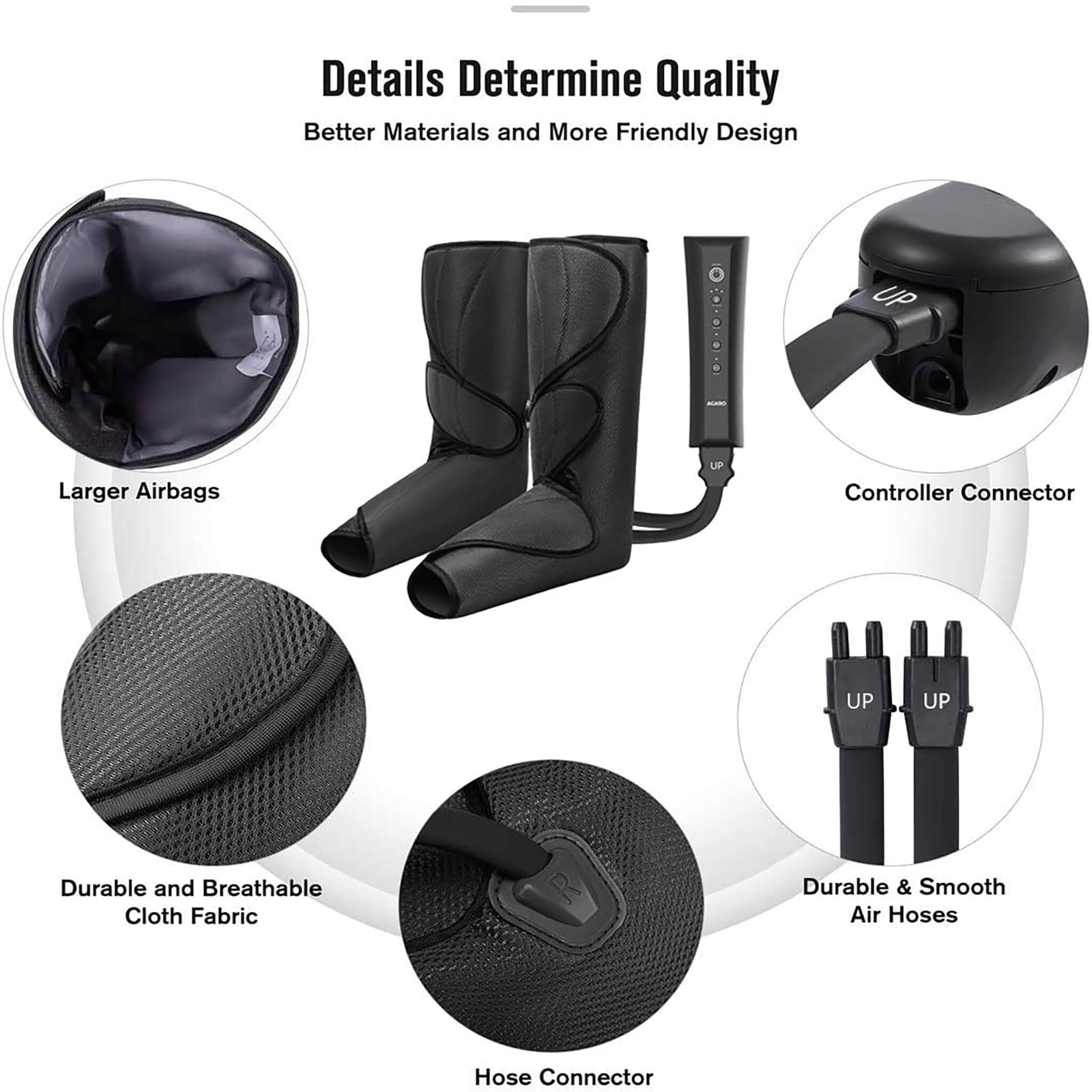 Comfy Air Compressor Leg Massager - Image 7