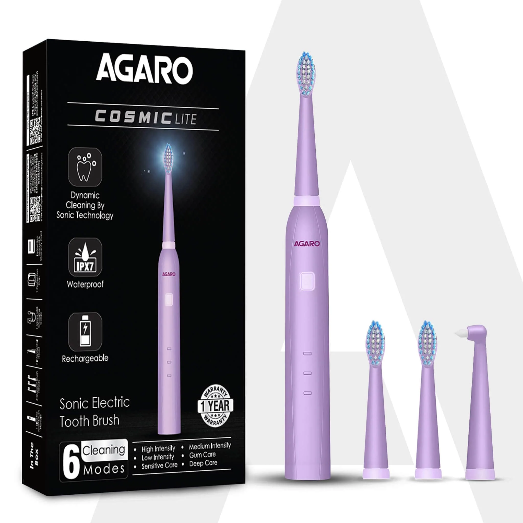 Cosmic Lite Sonic electric toothbrush for adults - Image 13