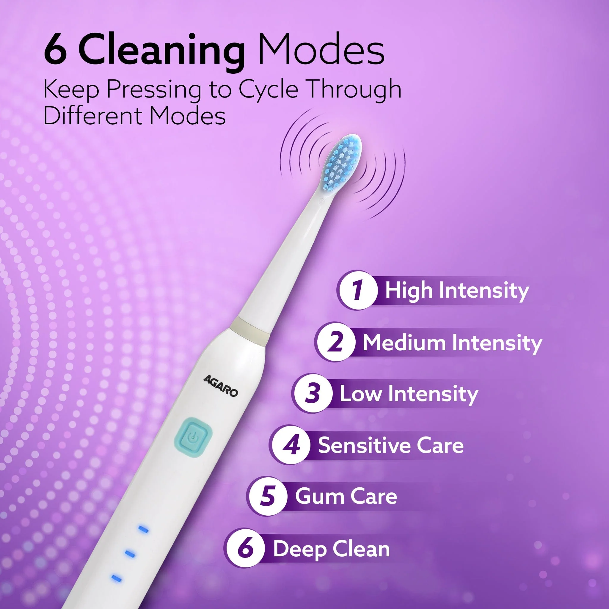 Cosmic Lite Sonic electric toothbrush for adults - Image 3