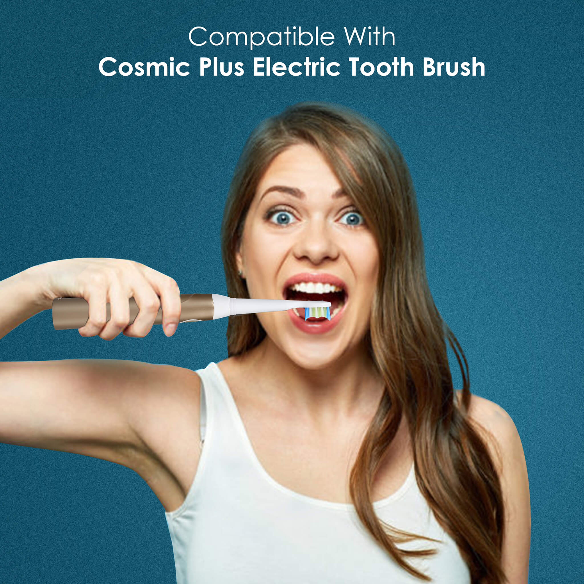 Cosmic Max Brush Champagne Gold Head Refill - Image 6