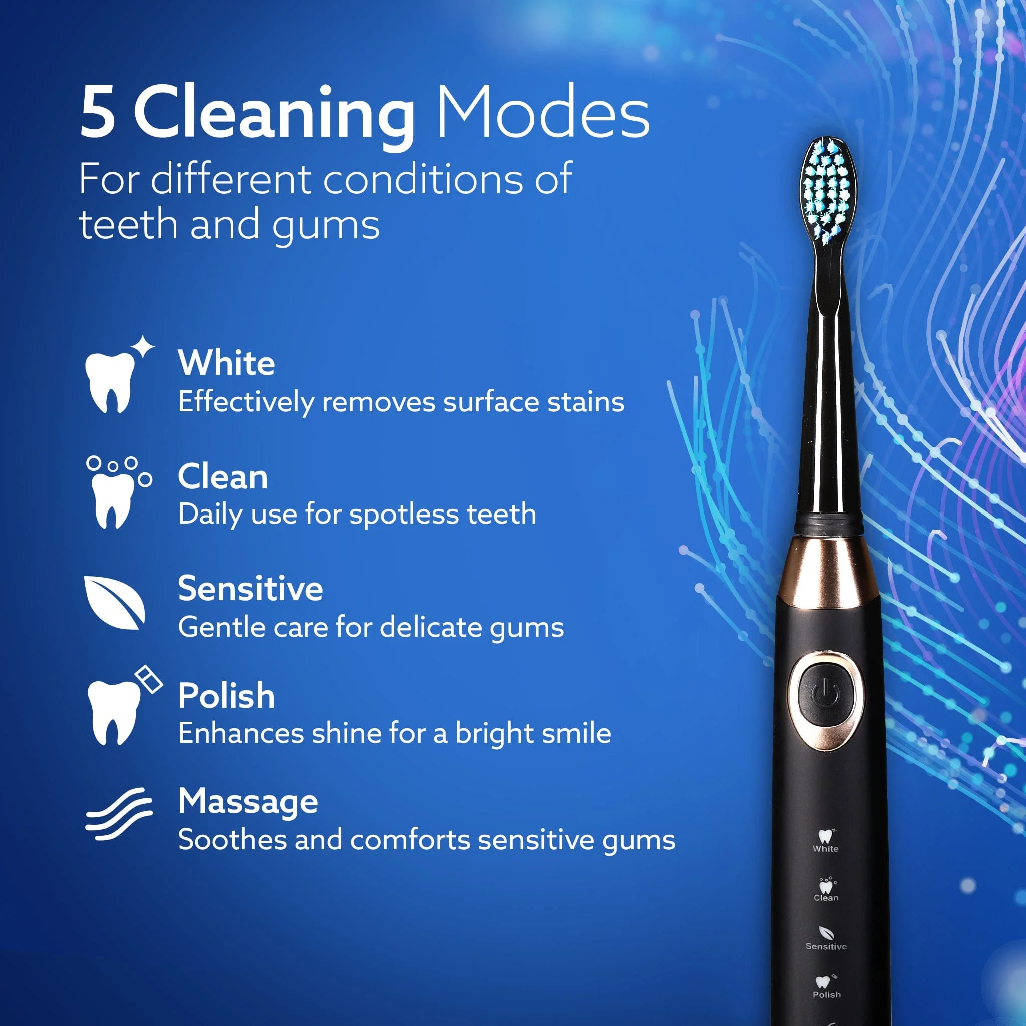 Cosmic Max Sonic electric toothbrush for adults - Image 3
