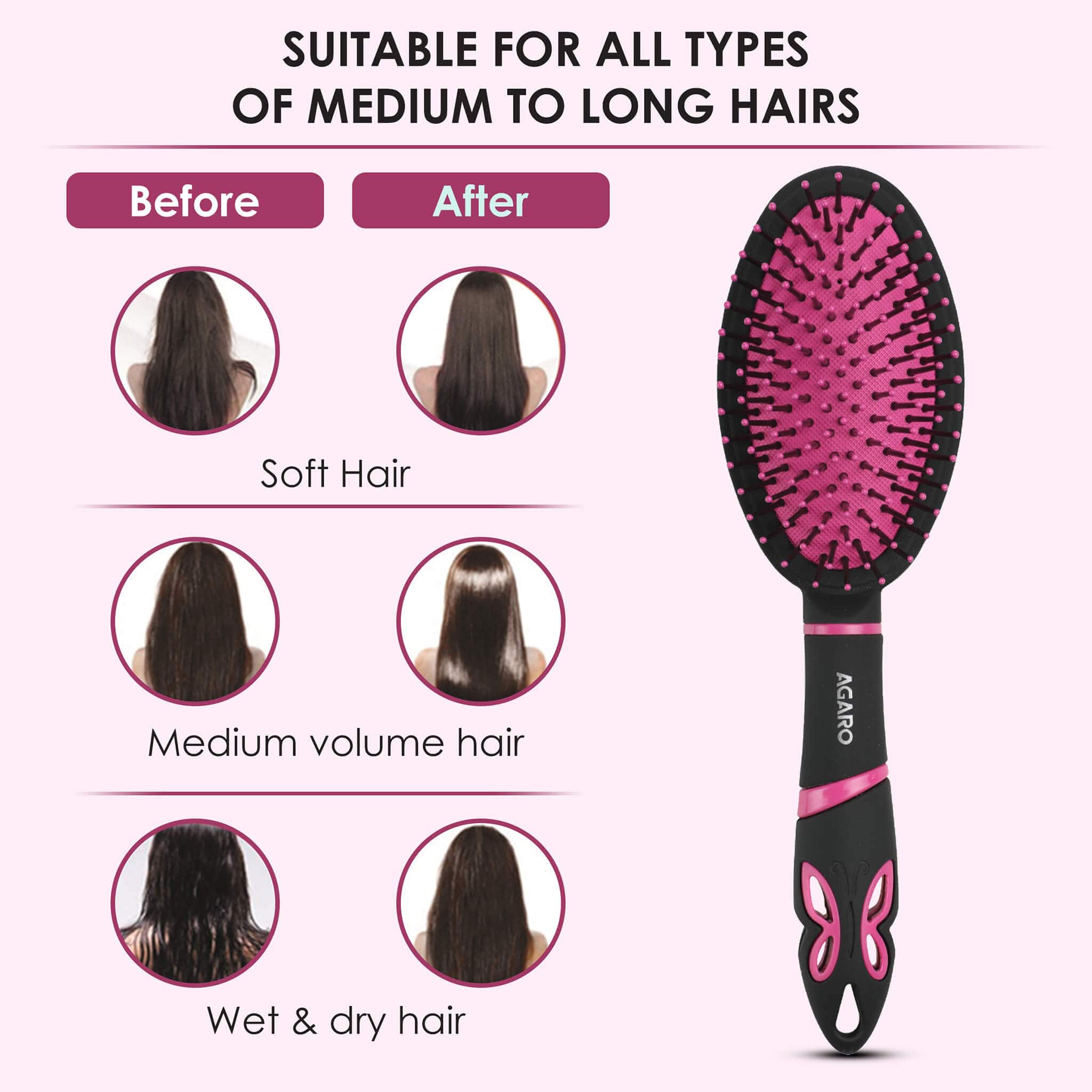 Cushion Hair Brush - Image 15