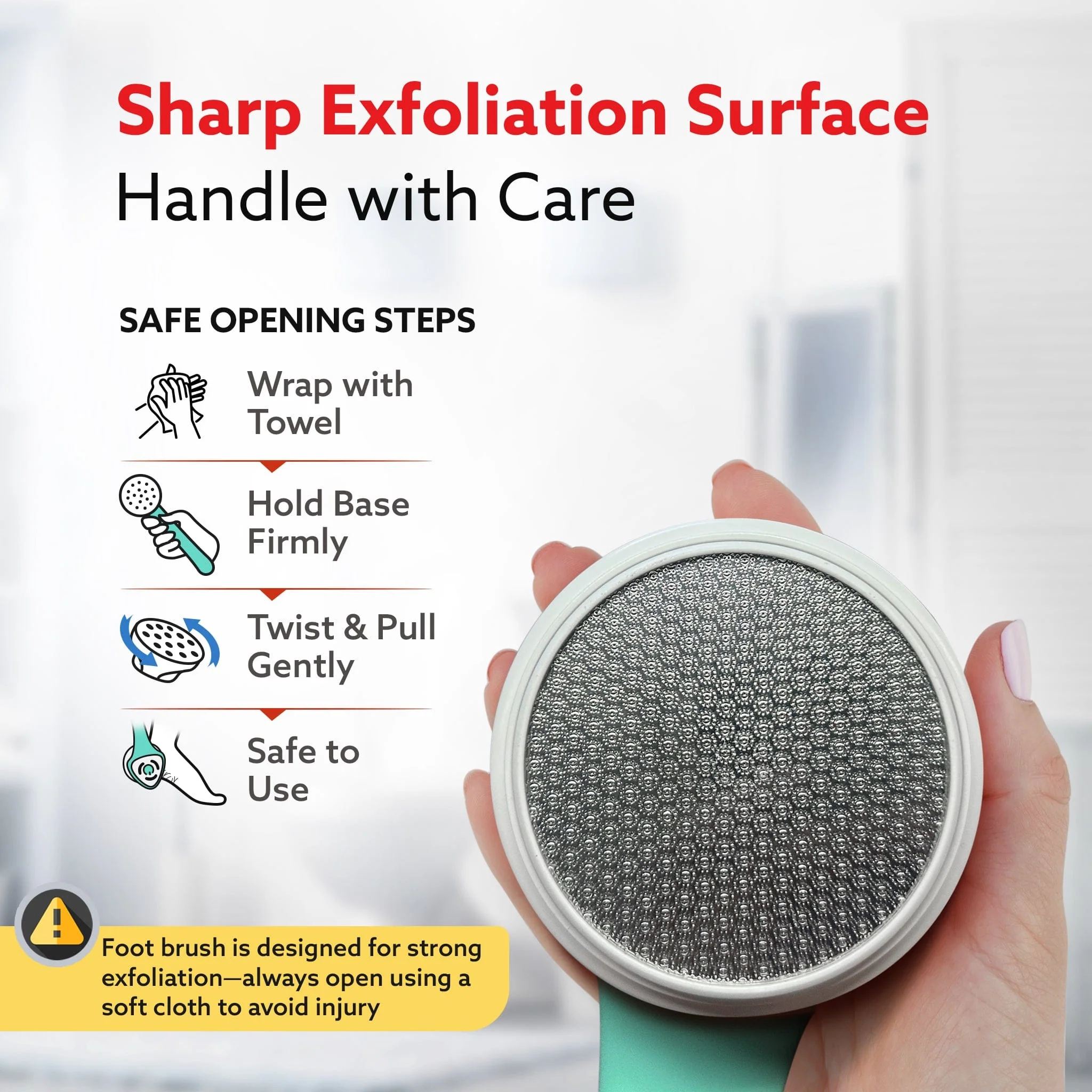 Electric Bath Brush – USB Rechargeable, IPX6 Waterproof | 5 Brush Heads, 3 Cleaning Modes, 360° Rotatable Electric Shower Brush with 14.5” Long Handle - Image 5