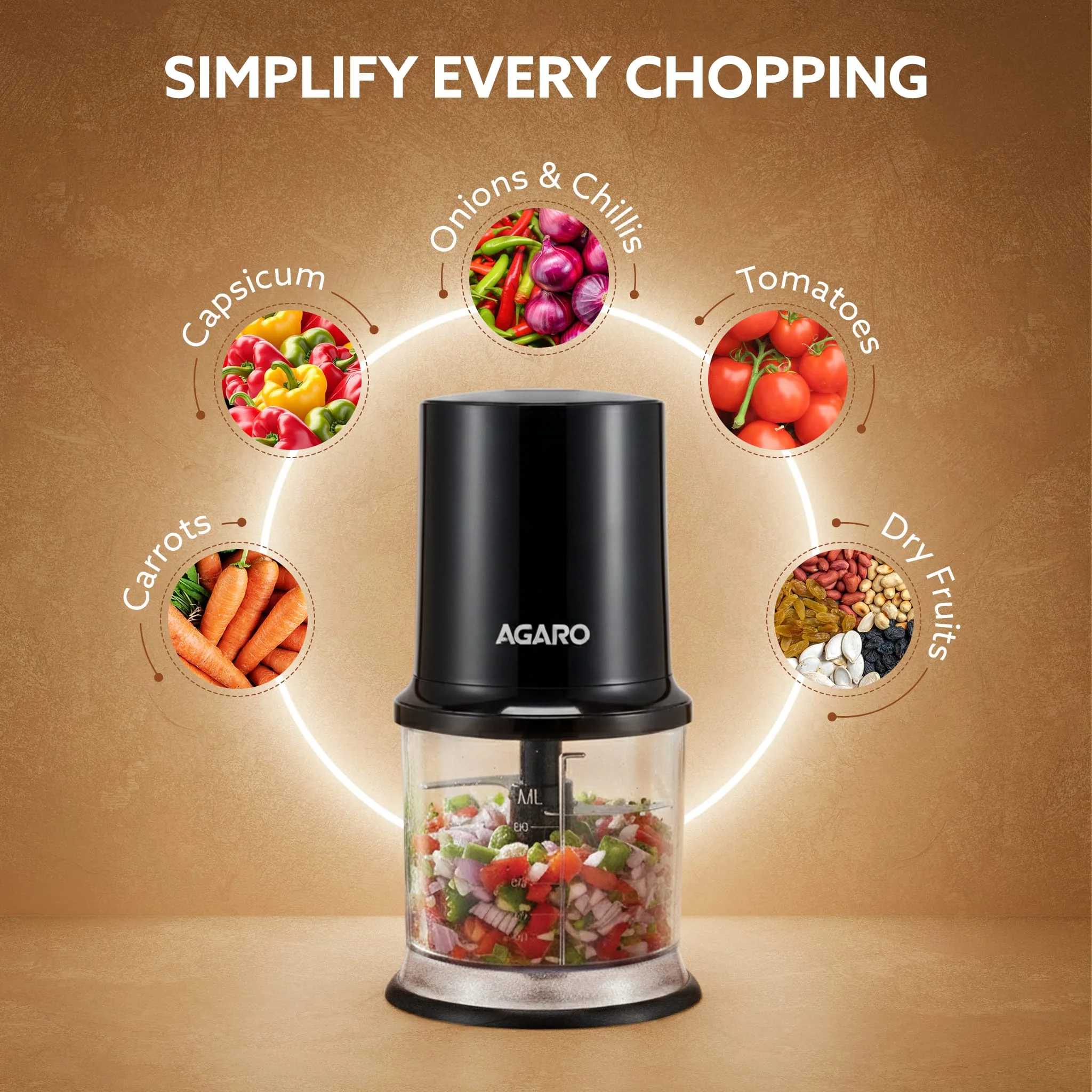 Elegant Vegetable Chopper | Buy Vegetable Chopper online at best prices in India - Image 3
