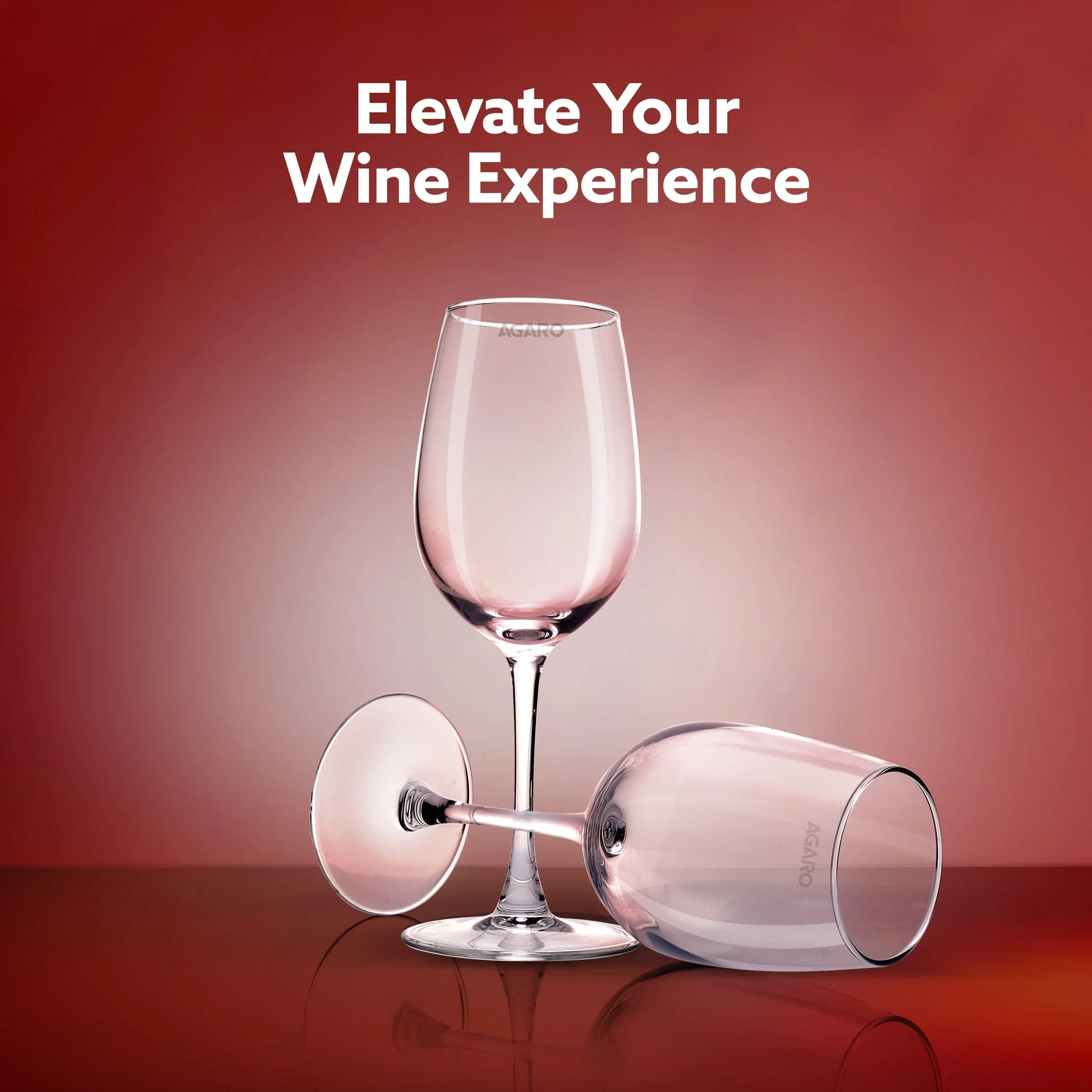 Elegant Wine Glass 390ml, Set of 6, Whisky, Vodka, Tequila, Liquor, Wine Tasting, Cocktail, Home, Bar - Image 4