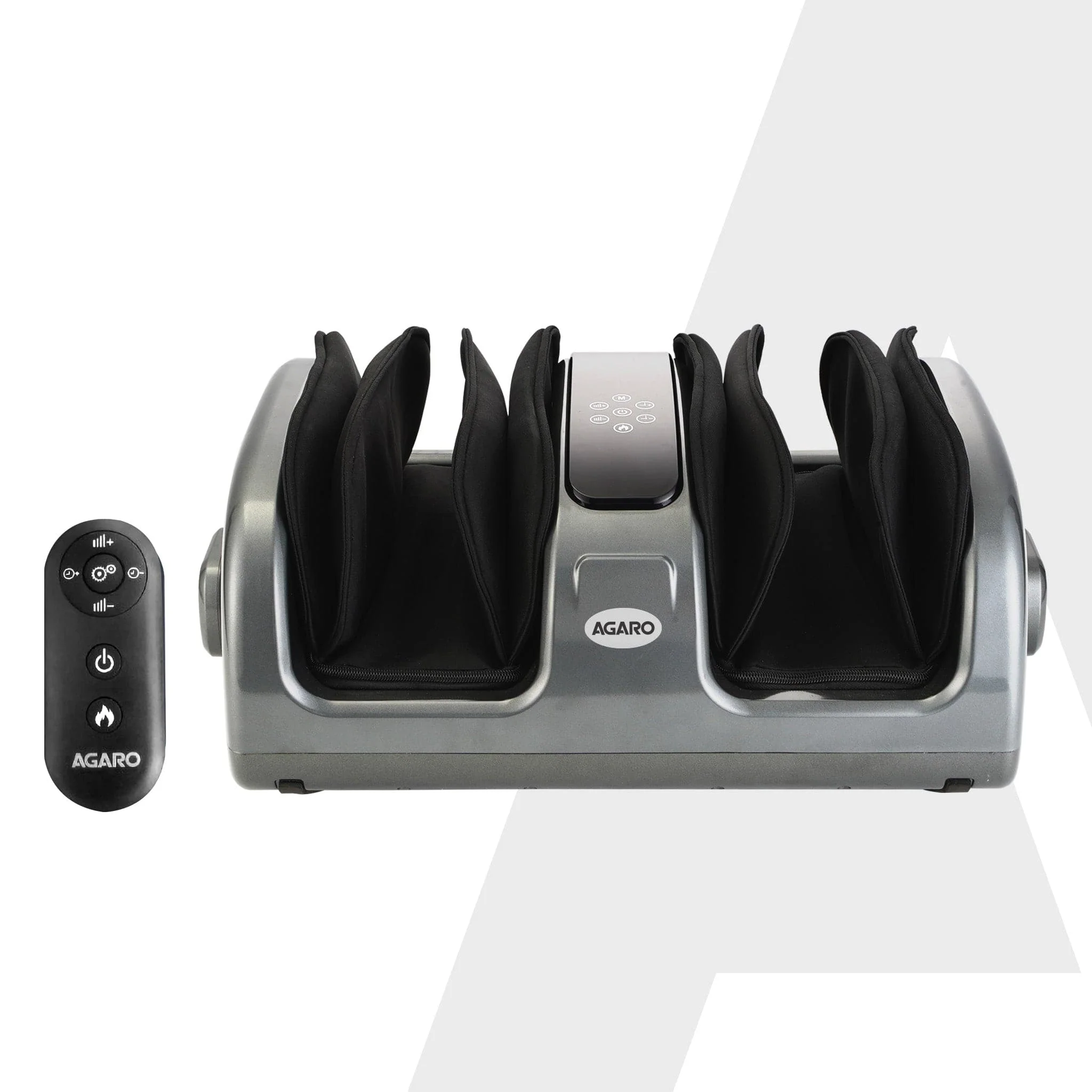 Elite Air Compress Foot Massager, Shiatsu Foot Massager, Kneading & Rolling Function, Lukewarm Heat, For Pain Relief, Muscle Relaxation & Improving Blood Circulation, Includes Remote Control - Image 7
