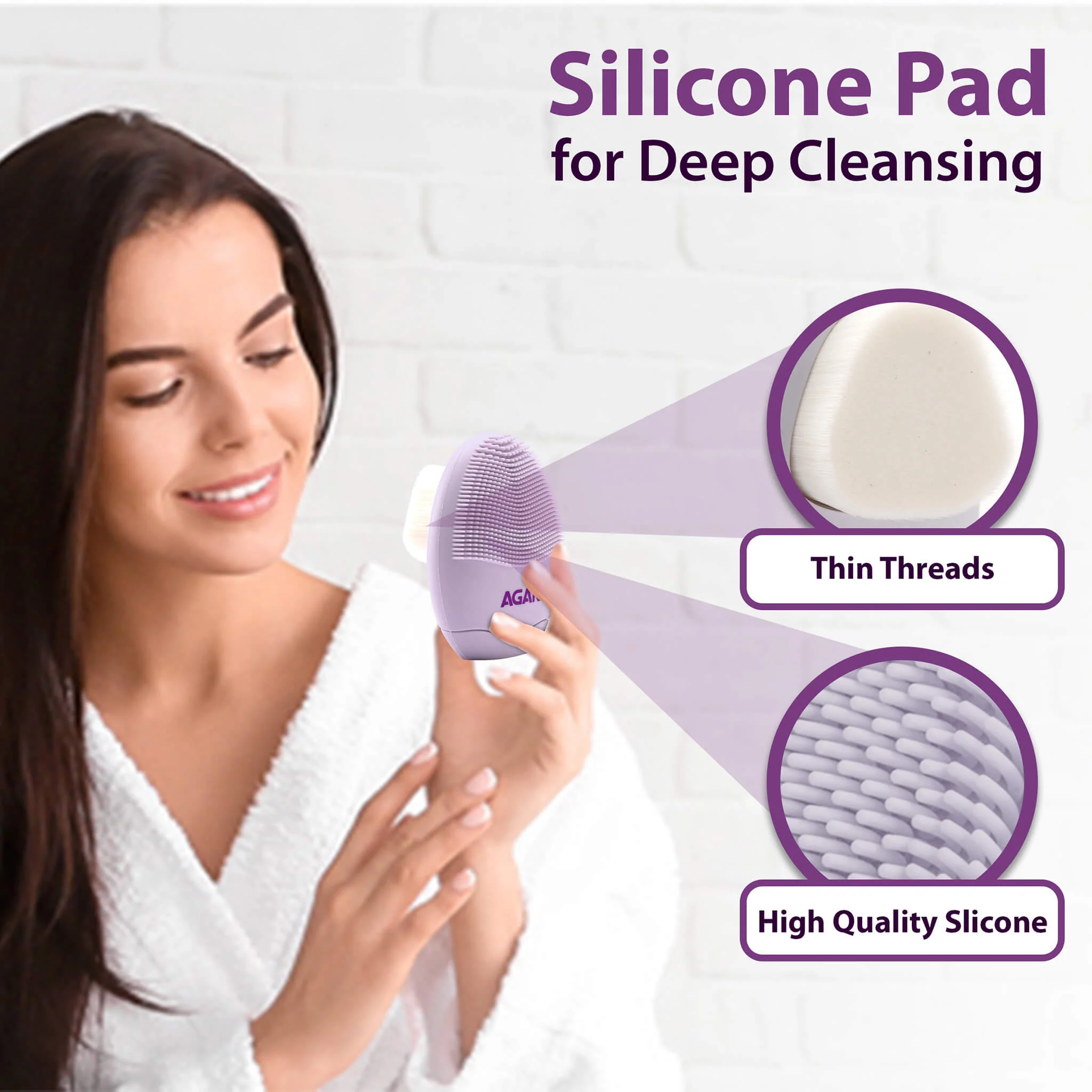 Facial Cleansing Brush CB2105 - Image 3