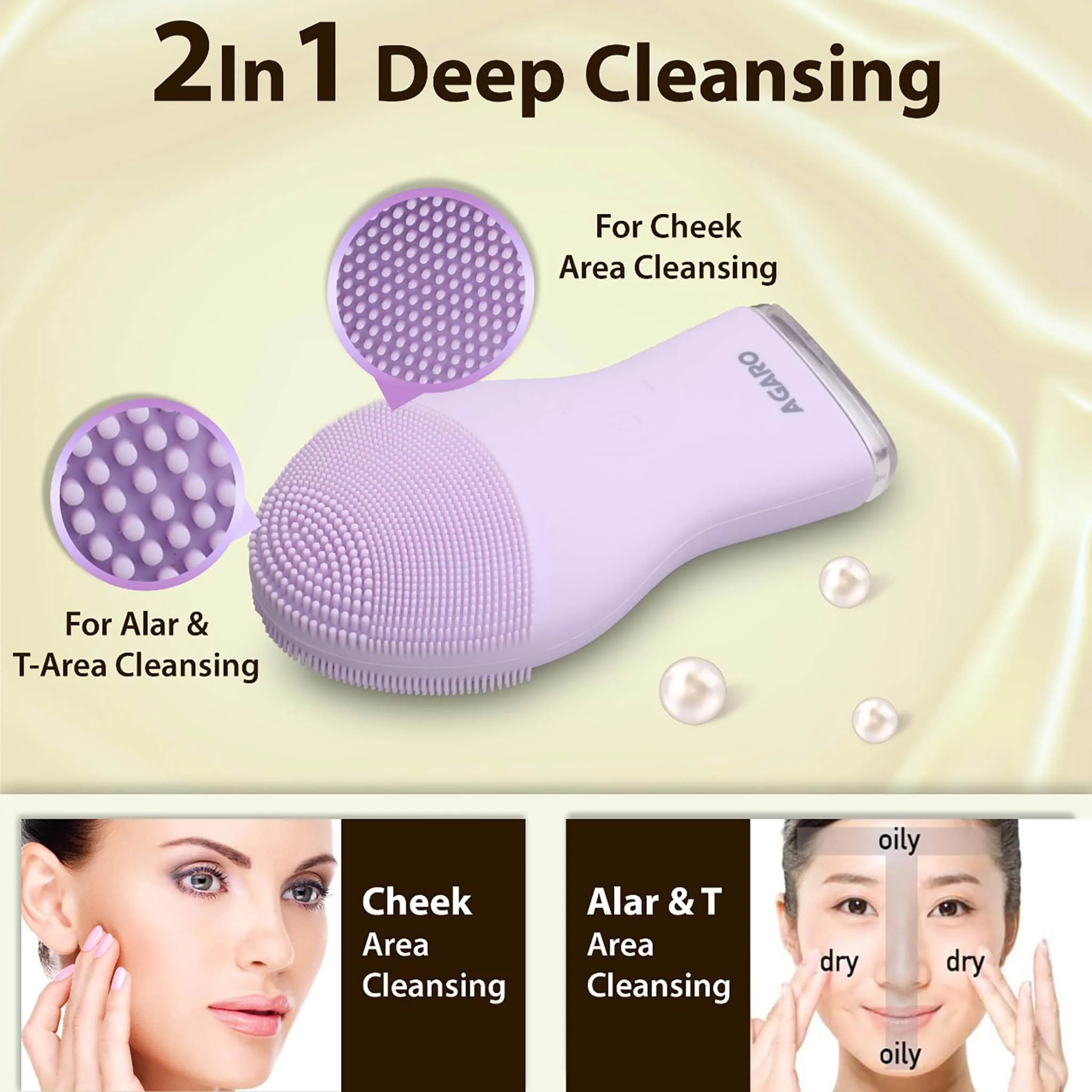 Facial Cleansing Massager CM2107 - Image 5
