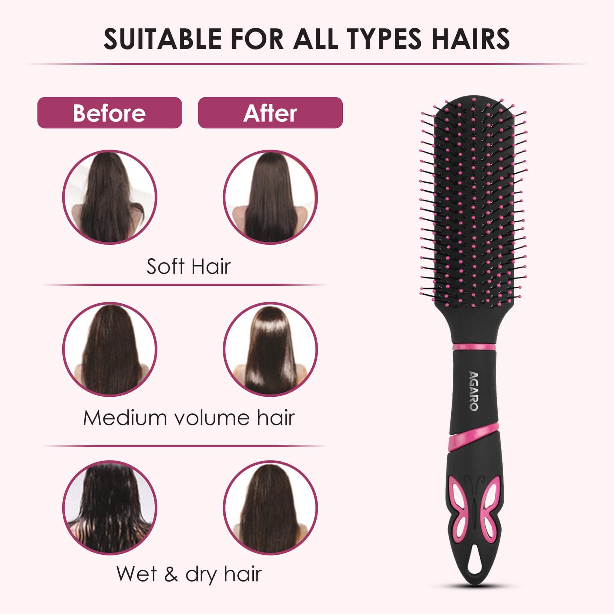 Flat Hair Brush - Image 21