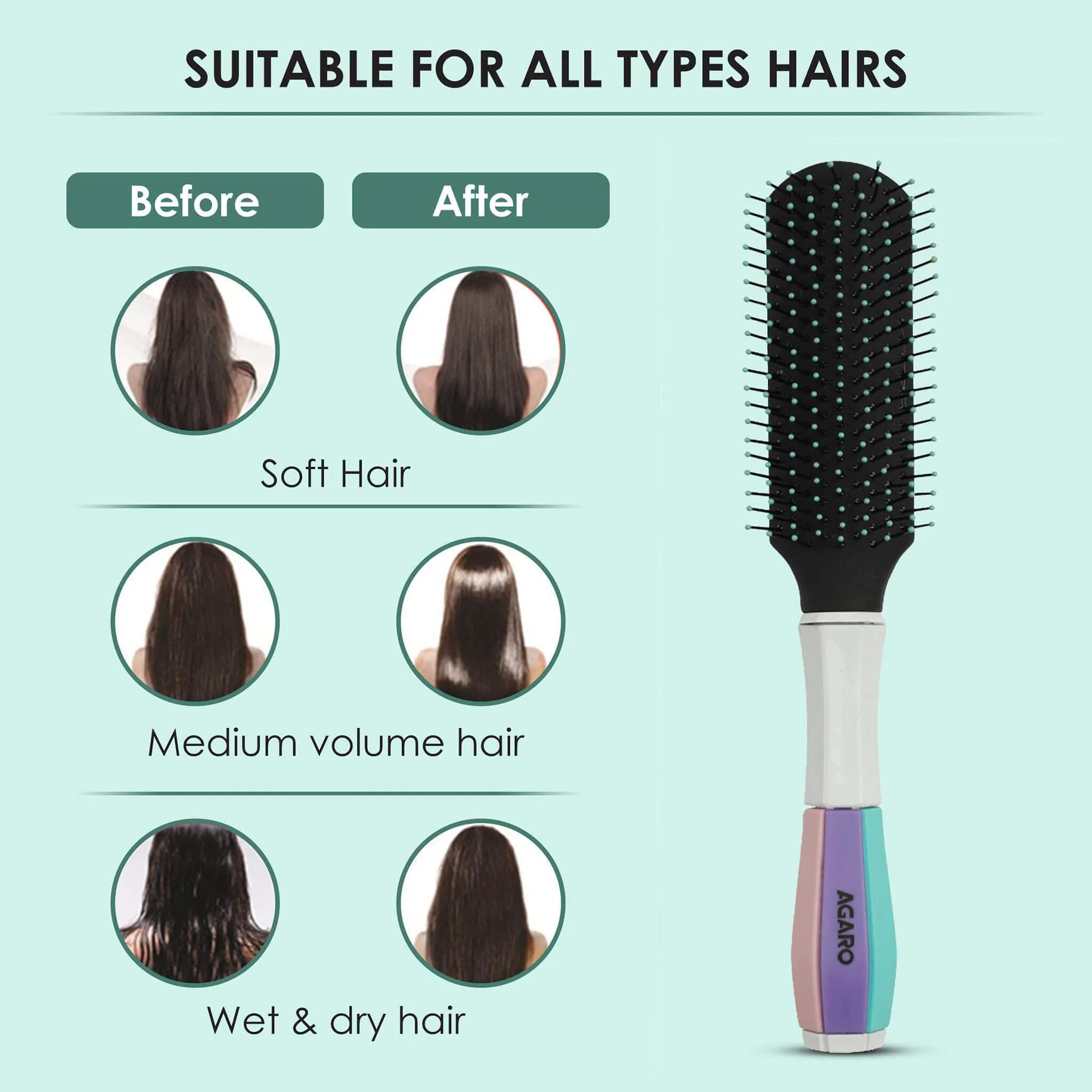 Flat Hair Brush - Image 9