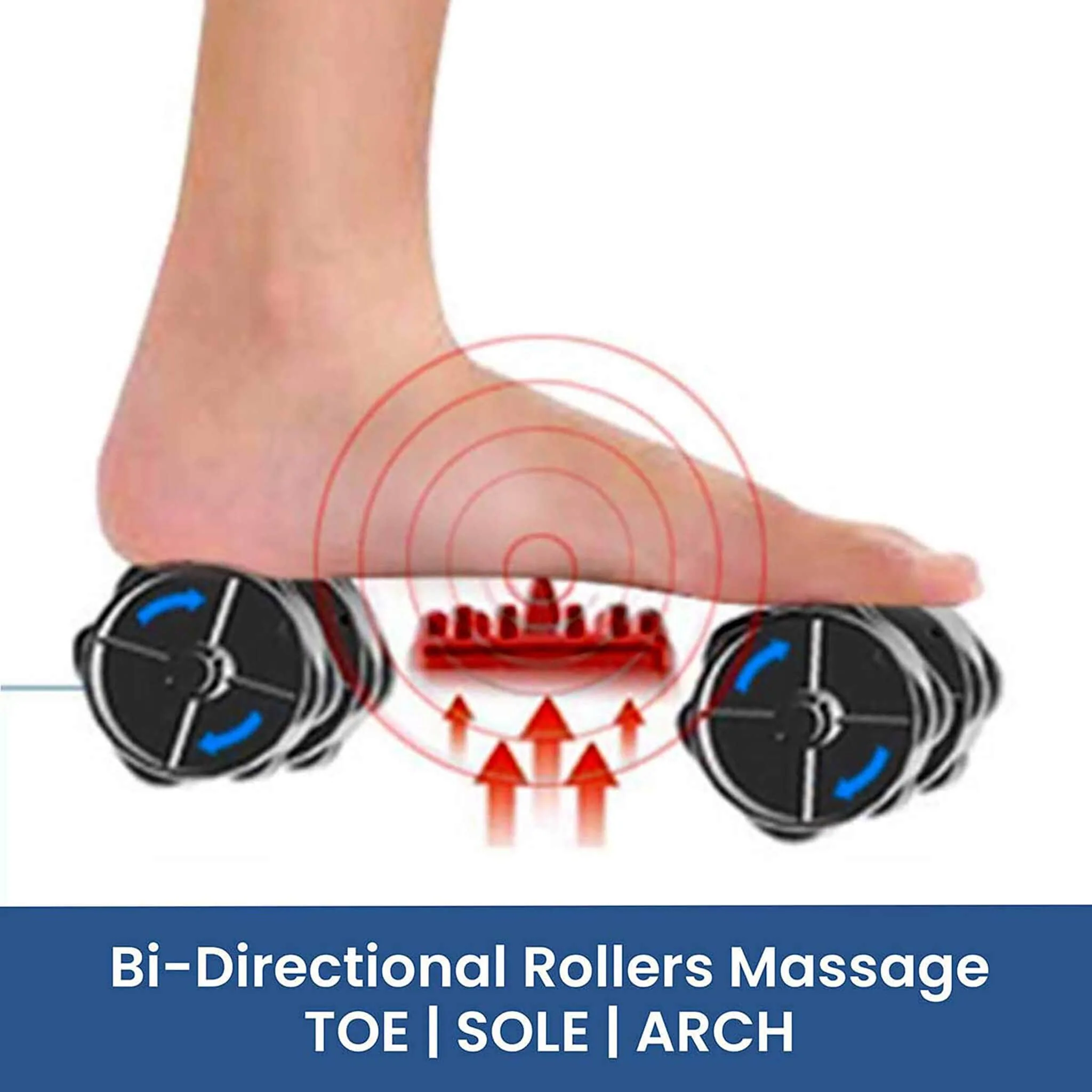 Foot and Calf Massager (Black) - Image 3