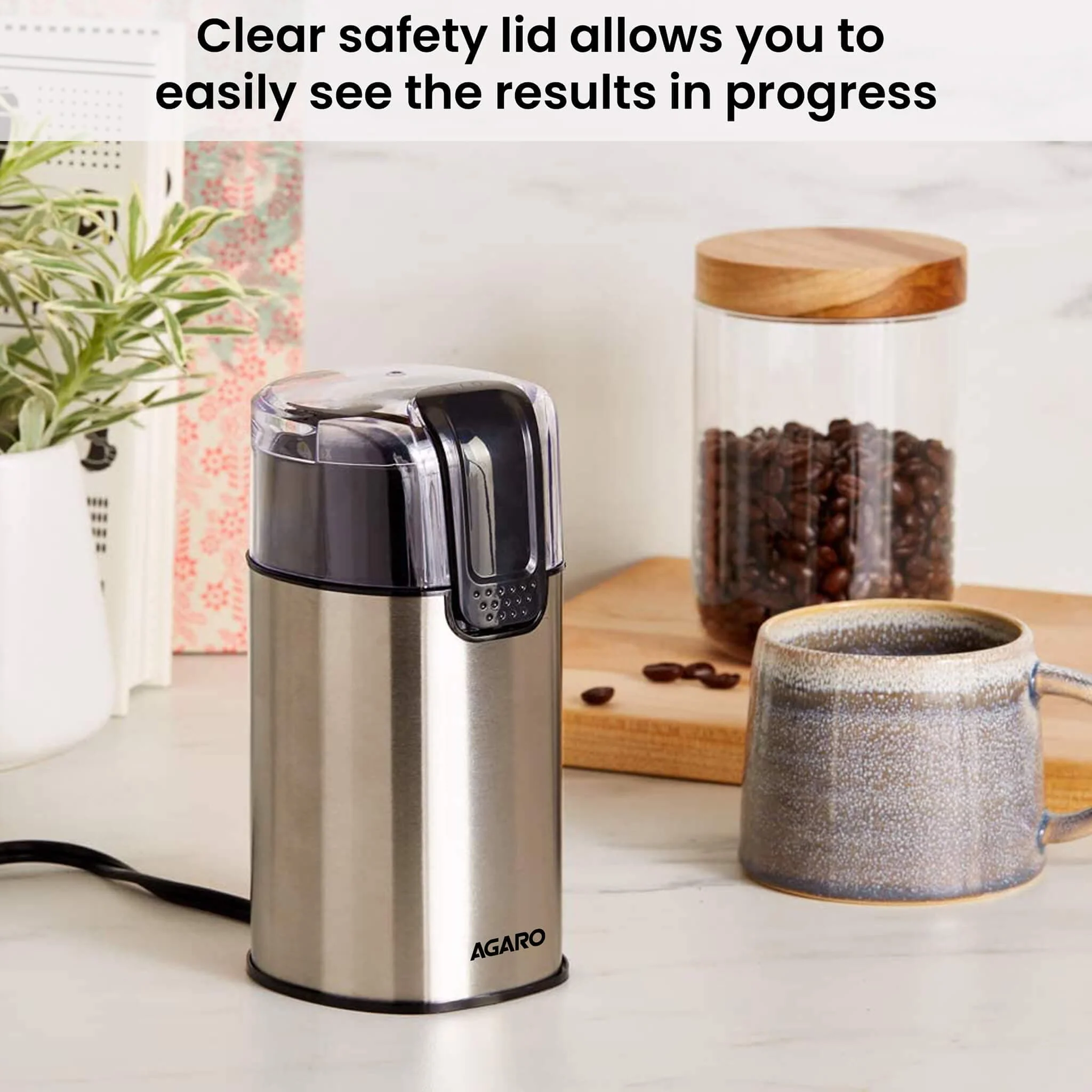 Grand Coffee Grinder - Silver - Image 5