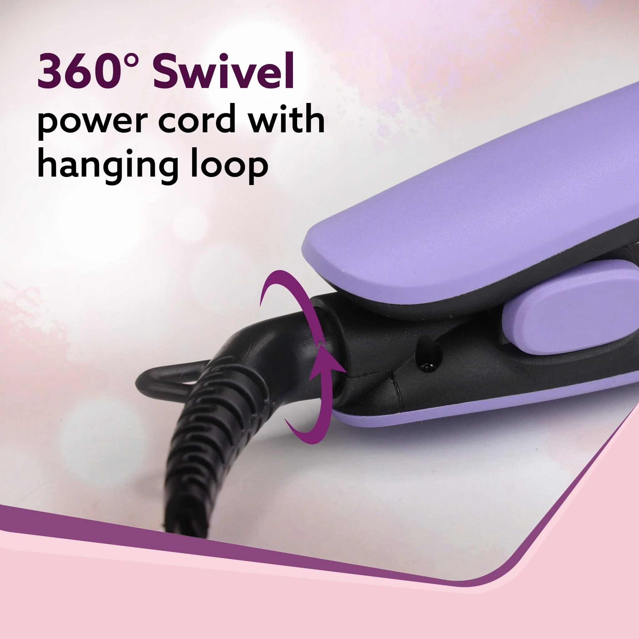 Hair Straightener, Keratin Infused Ceramic Coated Plates, Fast Heating, PTC Heating, Hair Straightening, Hair Styling For Women, Blue, HS1917 - Image 4