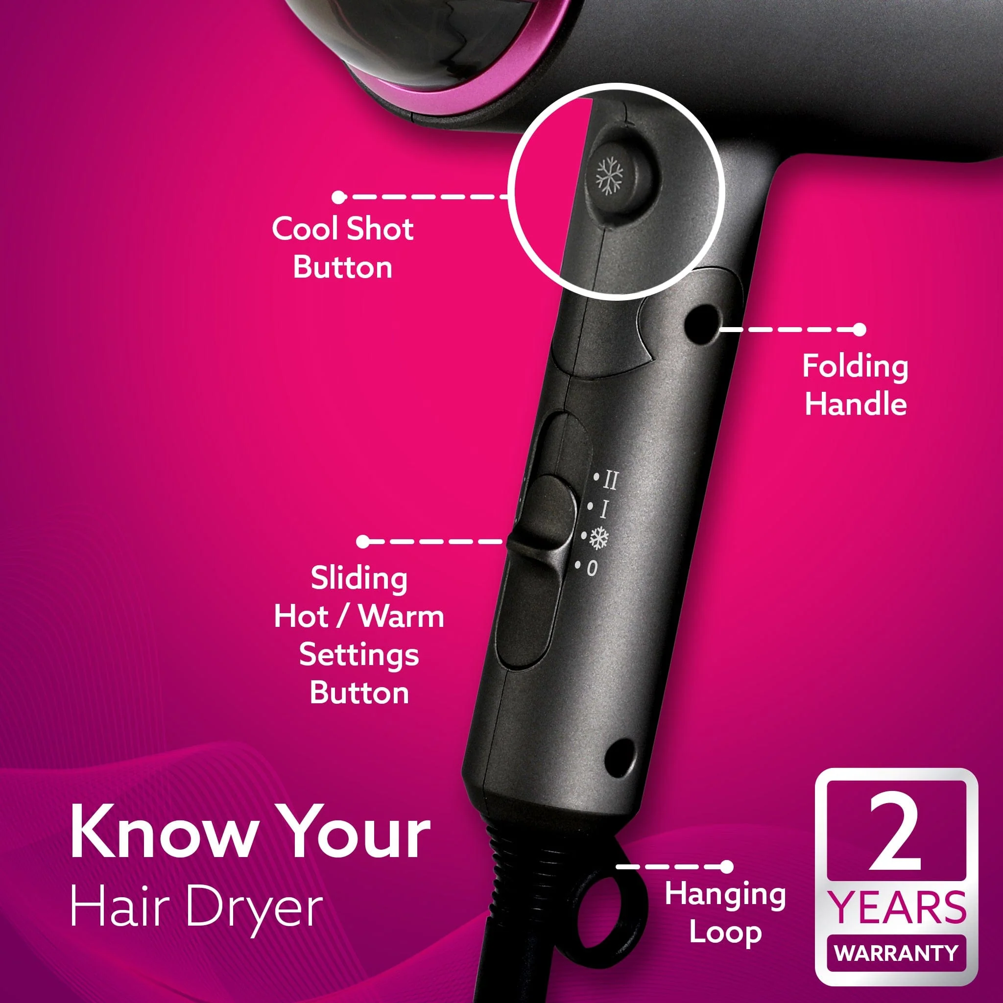 HD-1214 Hair Dryer - Image 3