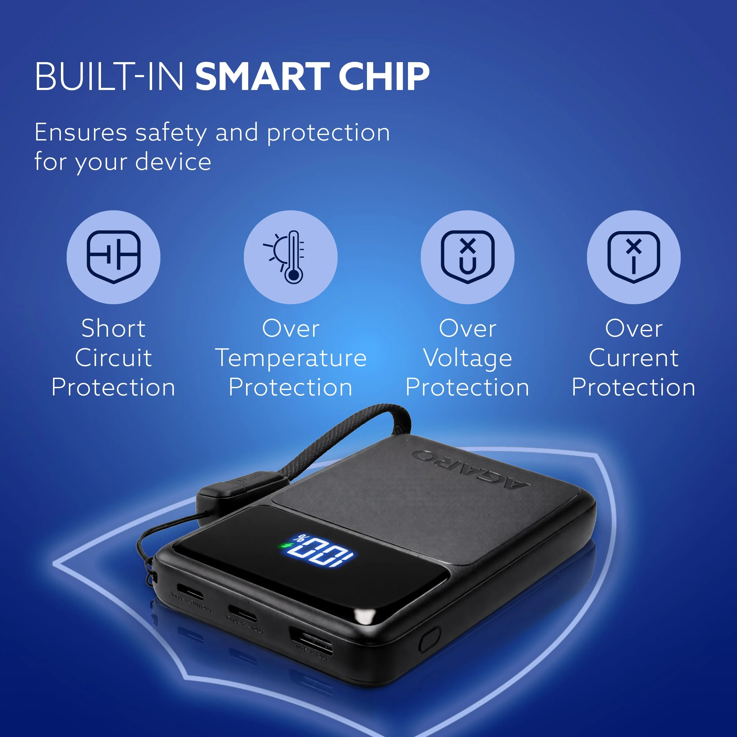 Ignite 10000 mAh Compact Power Bank, 45W Quick Charging for Smartphones - Image 7