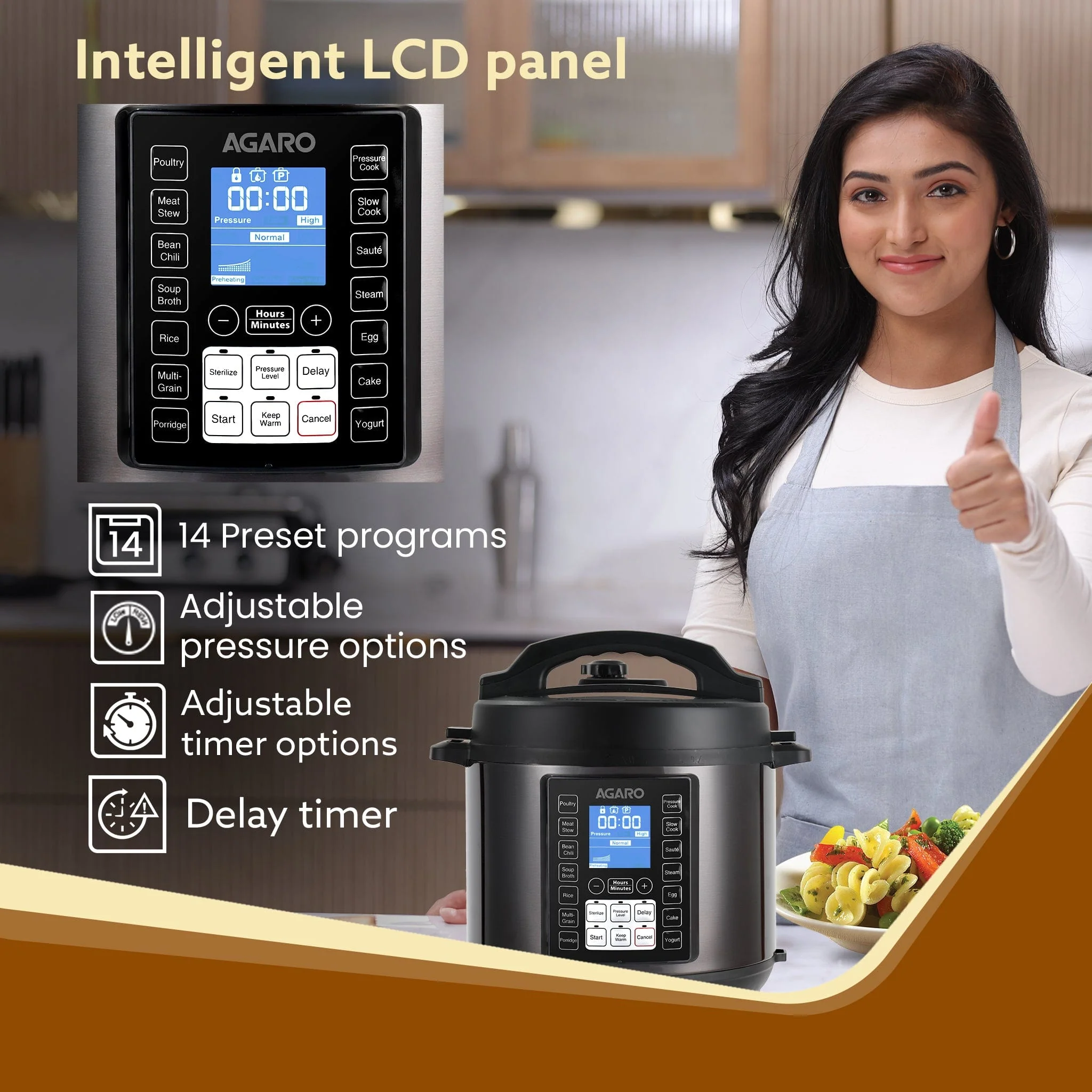 Imperial Electric Pressure Cooker - 6L - Image 3