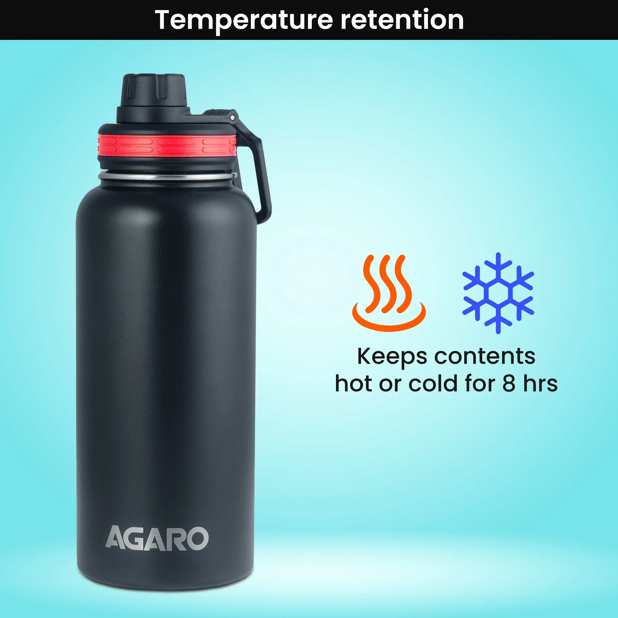 Imperial Vacuum Flask 1L, Steel Infusion - Image 3