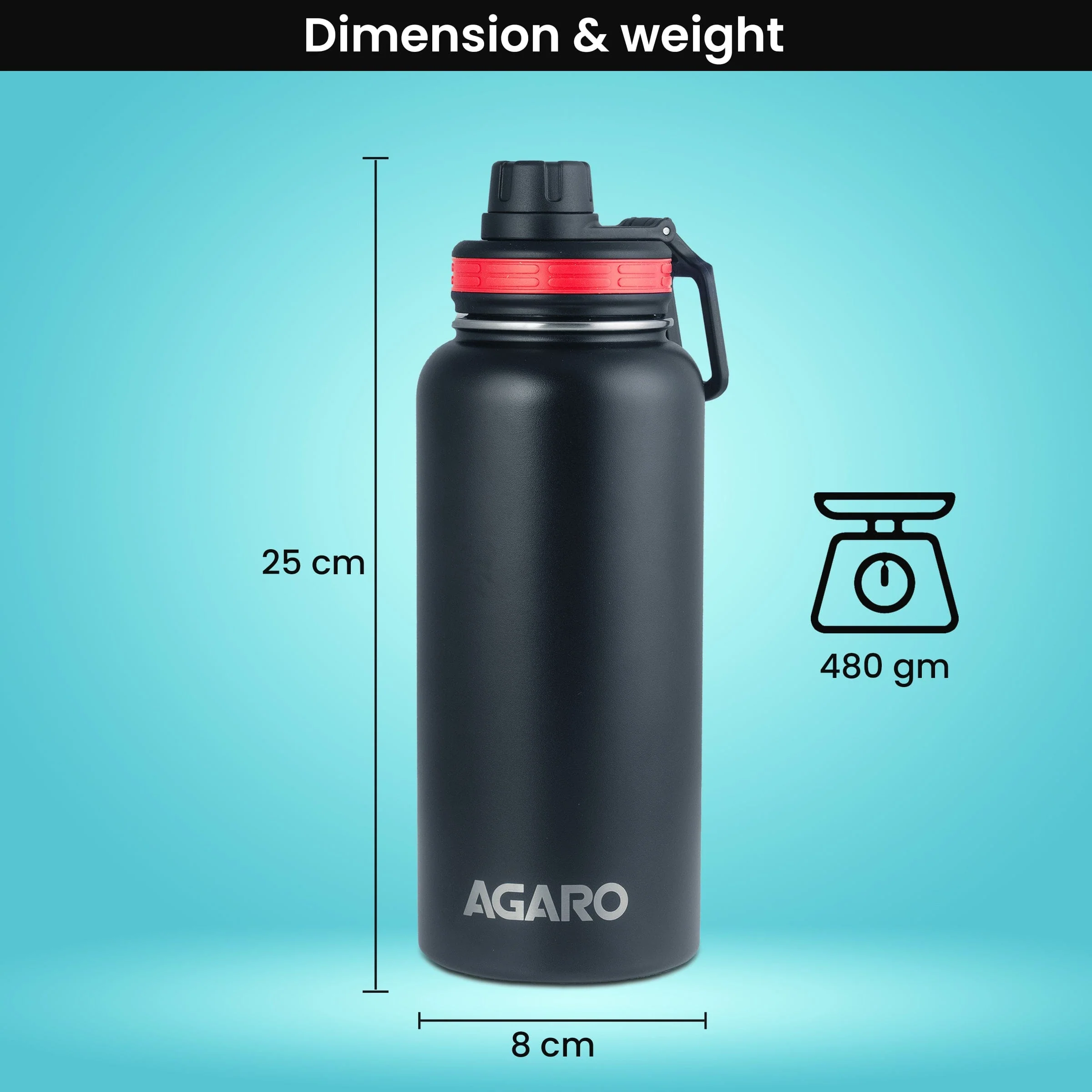 Imperial Vacuum Flask 1L, Tritan Infusion - Image 6