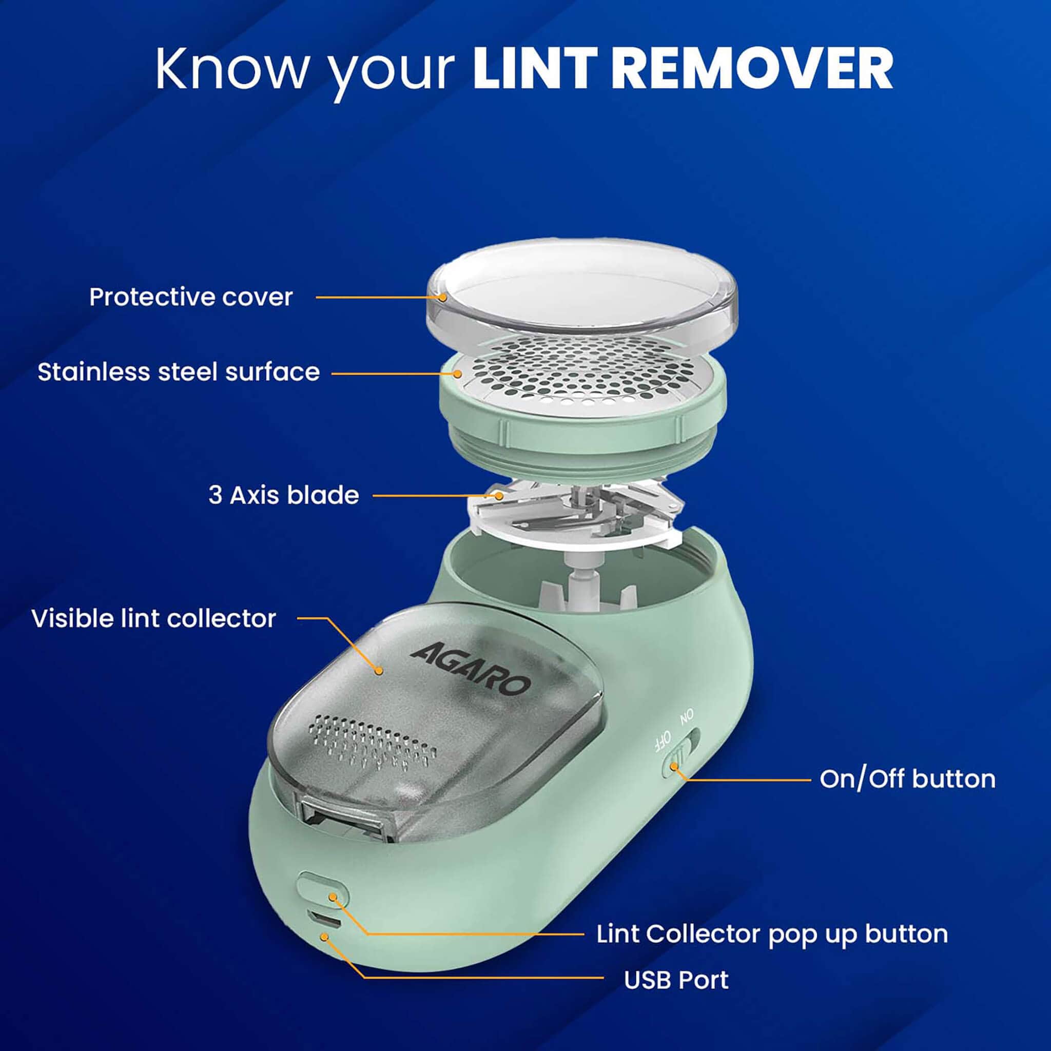 Lint Remover Rechargeable - Image 4