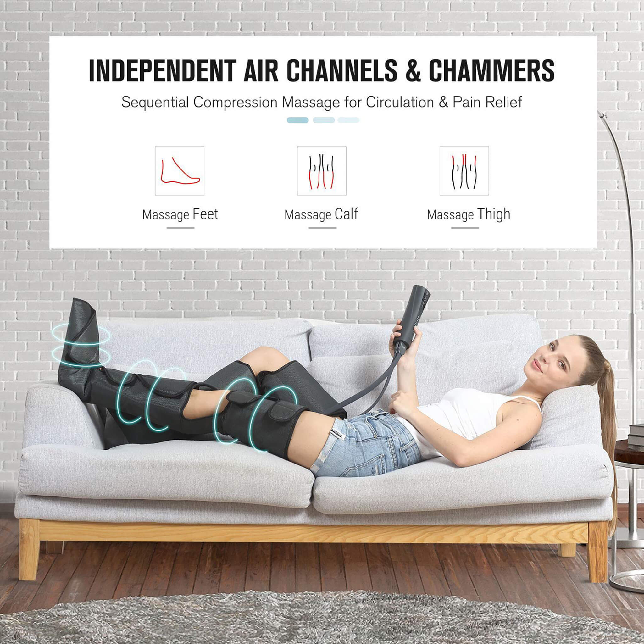 MAGMA Air Leg & Calf Massager - Image 3