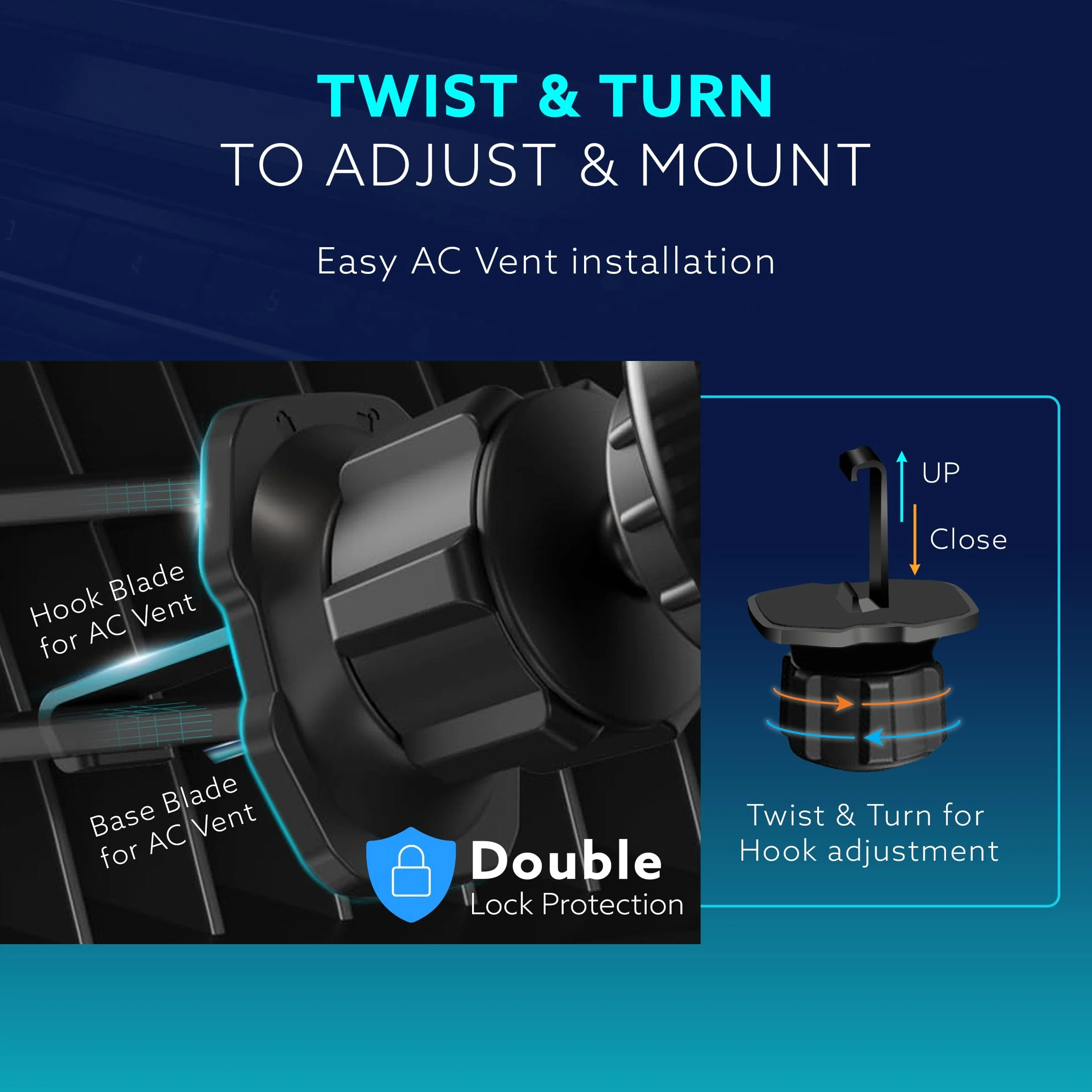 Magnetic Car Mobile Holder Stand with Ultra-Strong N52 Magnet - Image 7