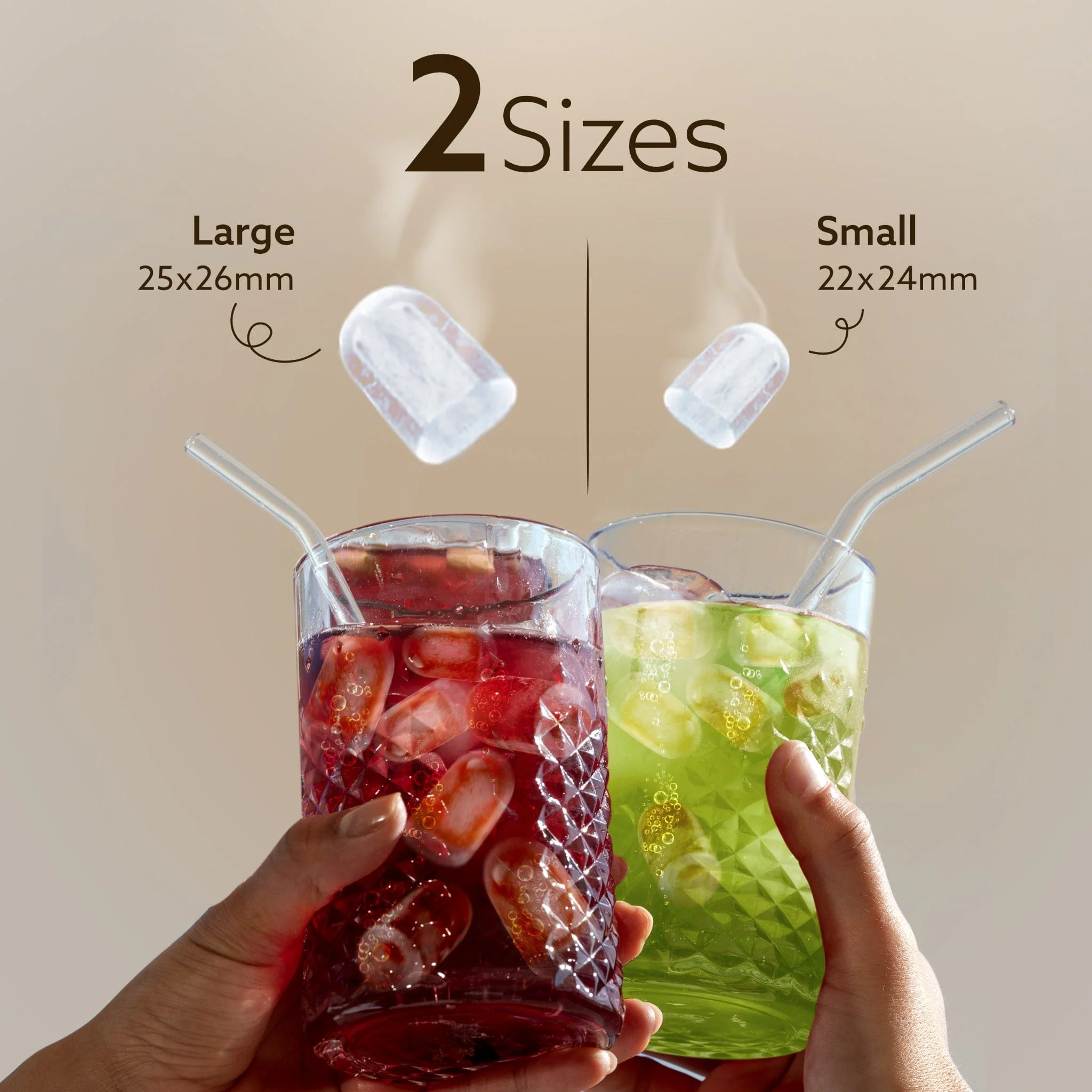 Marvel Ice Maker, Compact Ice Maker, 1.2L water Tank, 9 Pcs bullet Ice Cube at a time, Plastic Body - Image 4