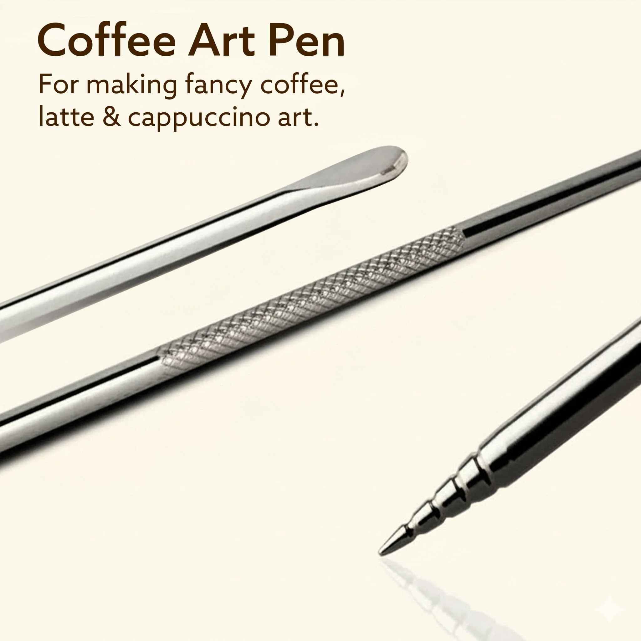 Milk Frothing Pitcher – 350ml Stainless Steel Coffee Jug with Latte Art Pen | Durable 304 Steel Espresso Pitcher for Milk Frothing, Cappuccino & Barista Tools - Image 4