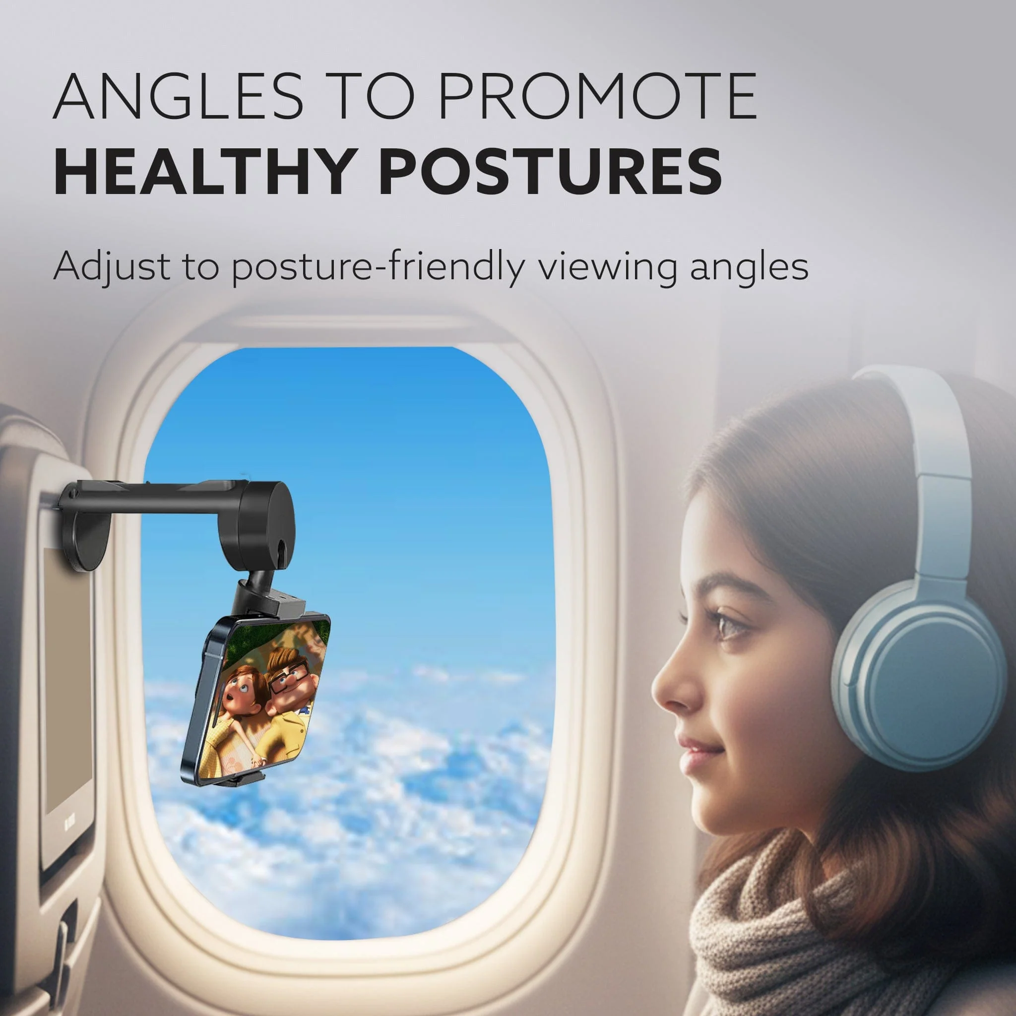 Mobile Clip Phone Holder with 360° Adjustable Angles - Image 3