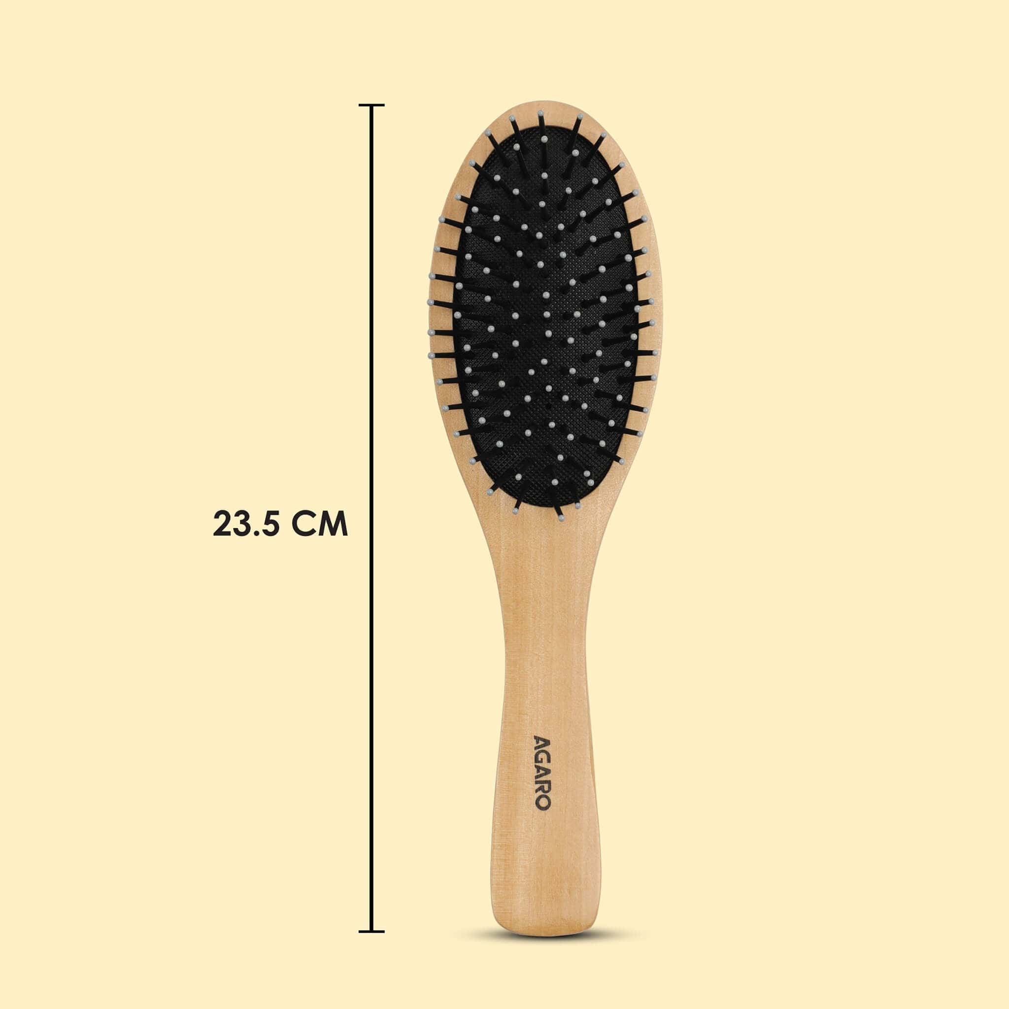 Wooden Oval Hair Brush - Image 12