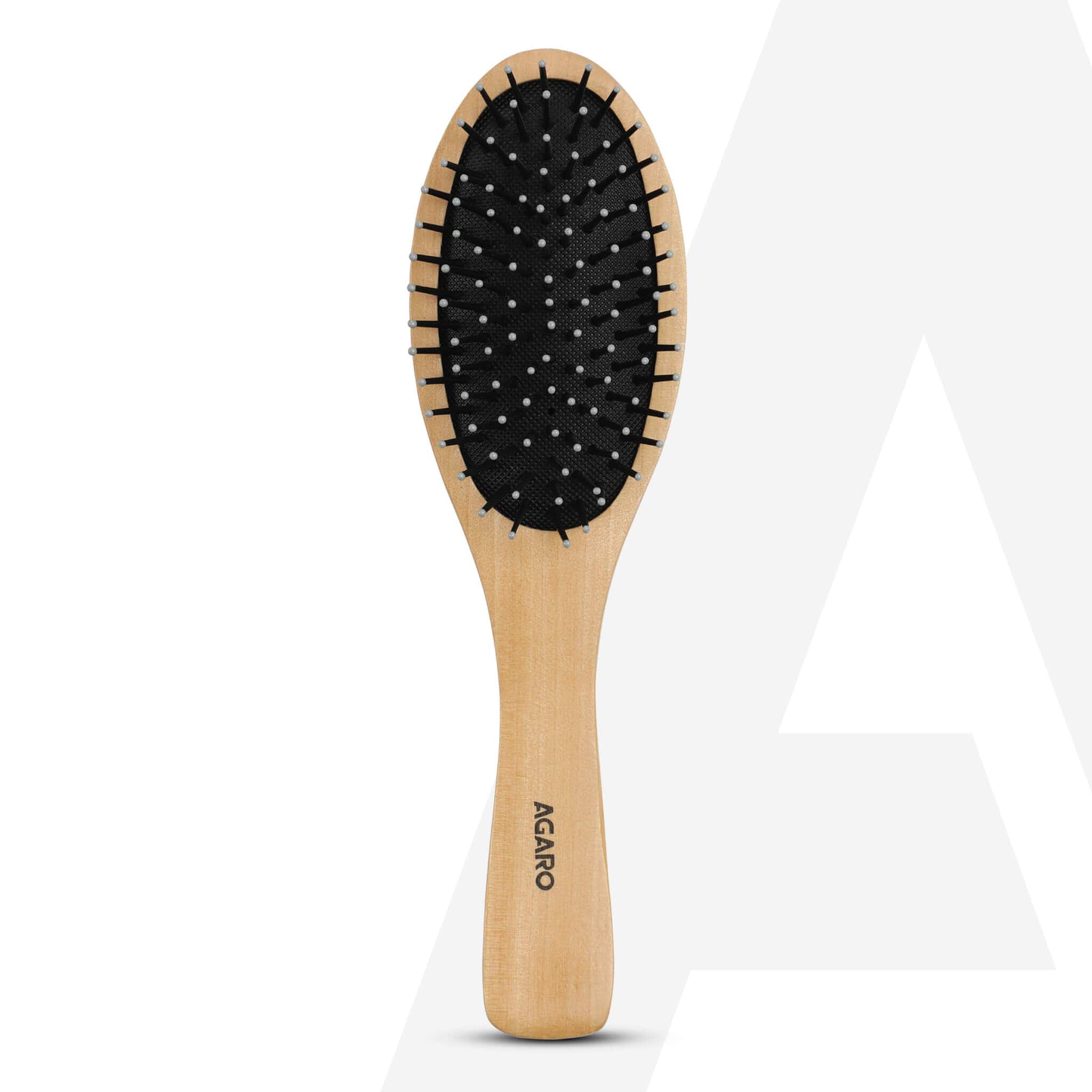 Wooden Oval Hair Brush - Image 7