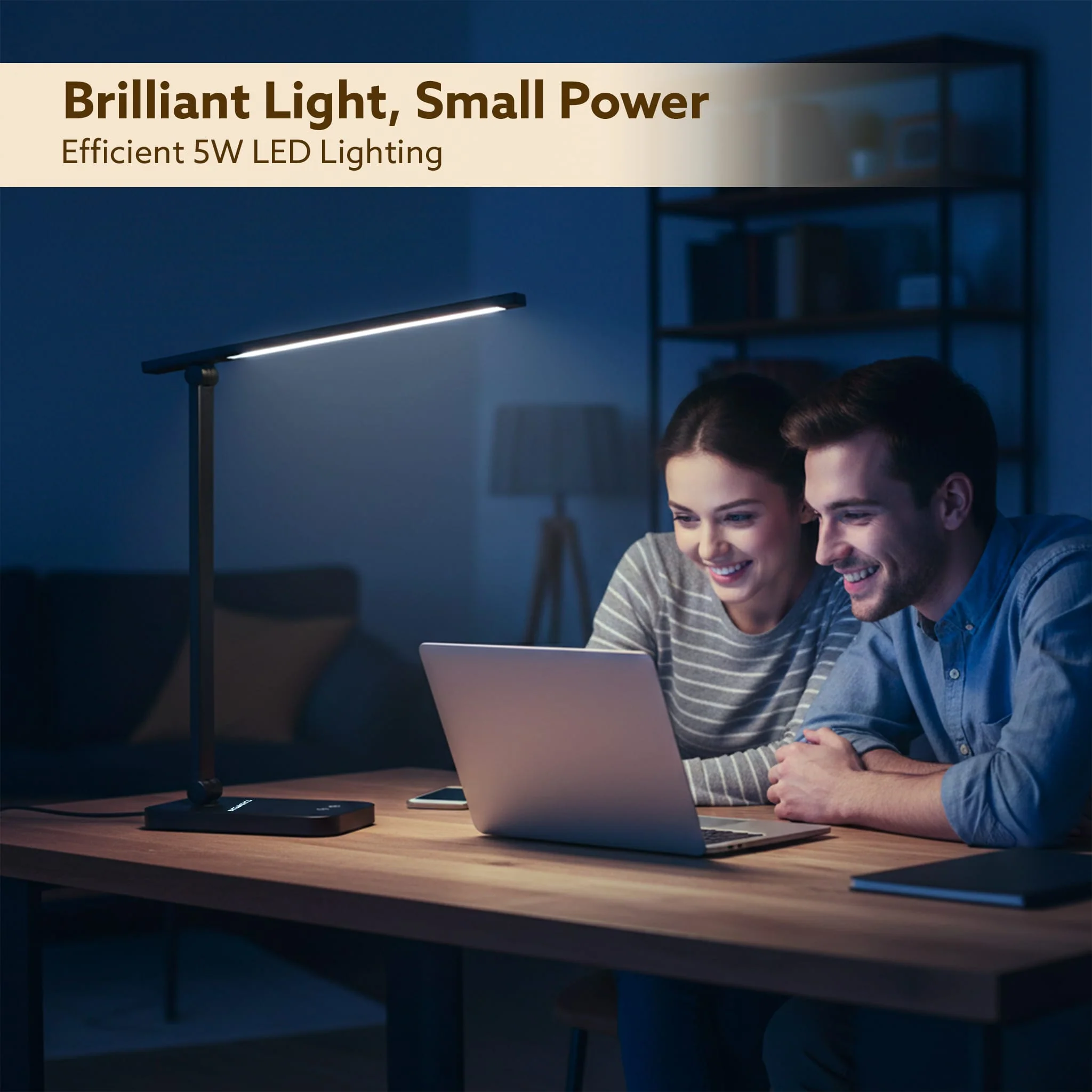 Regal 5W LED Desk Lamp with Touch Control - Image 2