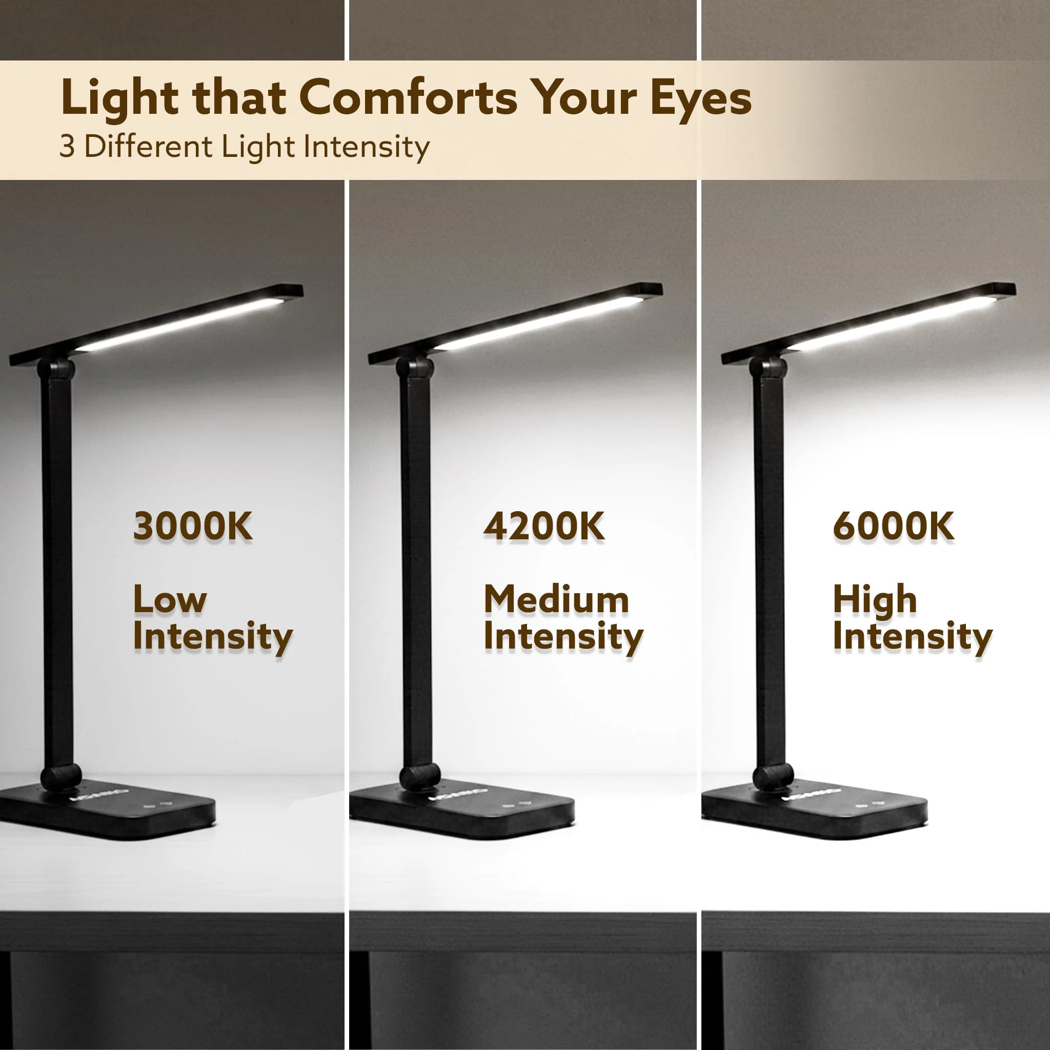 Regal 5W LED Desk Lamp with Touch Control - Image 3