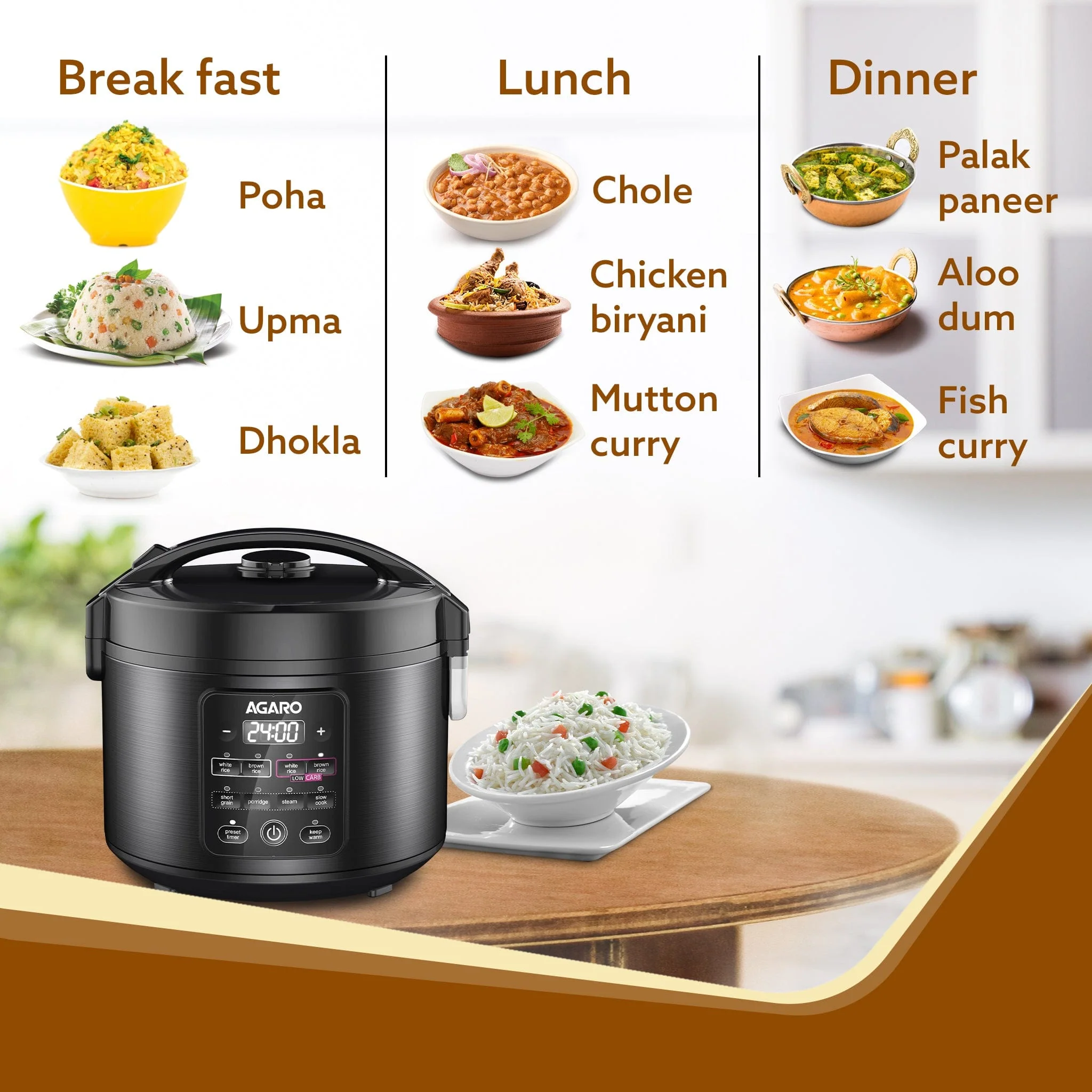 REGAL Electric Rice Cooker 3L - Image 4