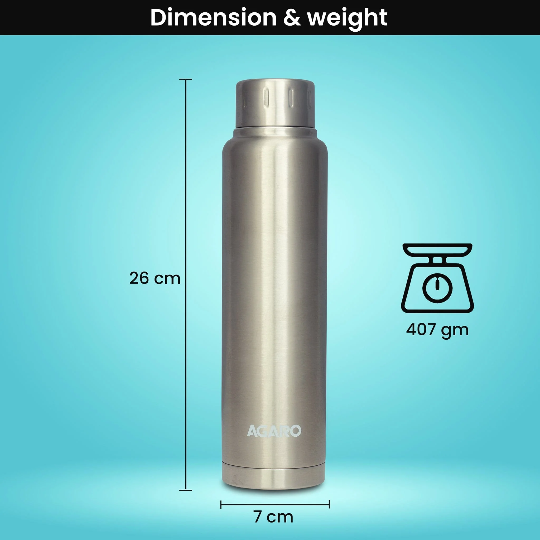 Regal Vacuum Flask 750ml - Image 6