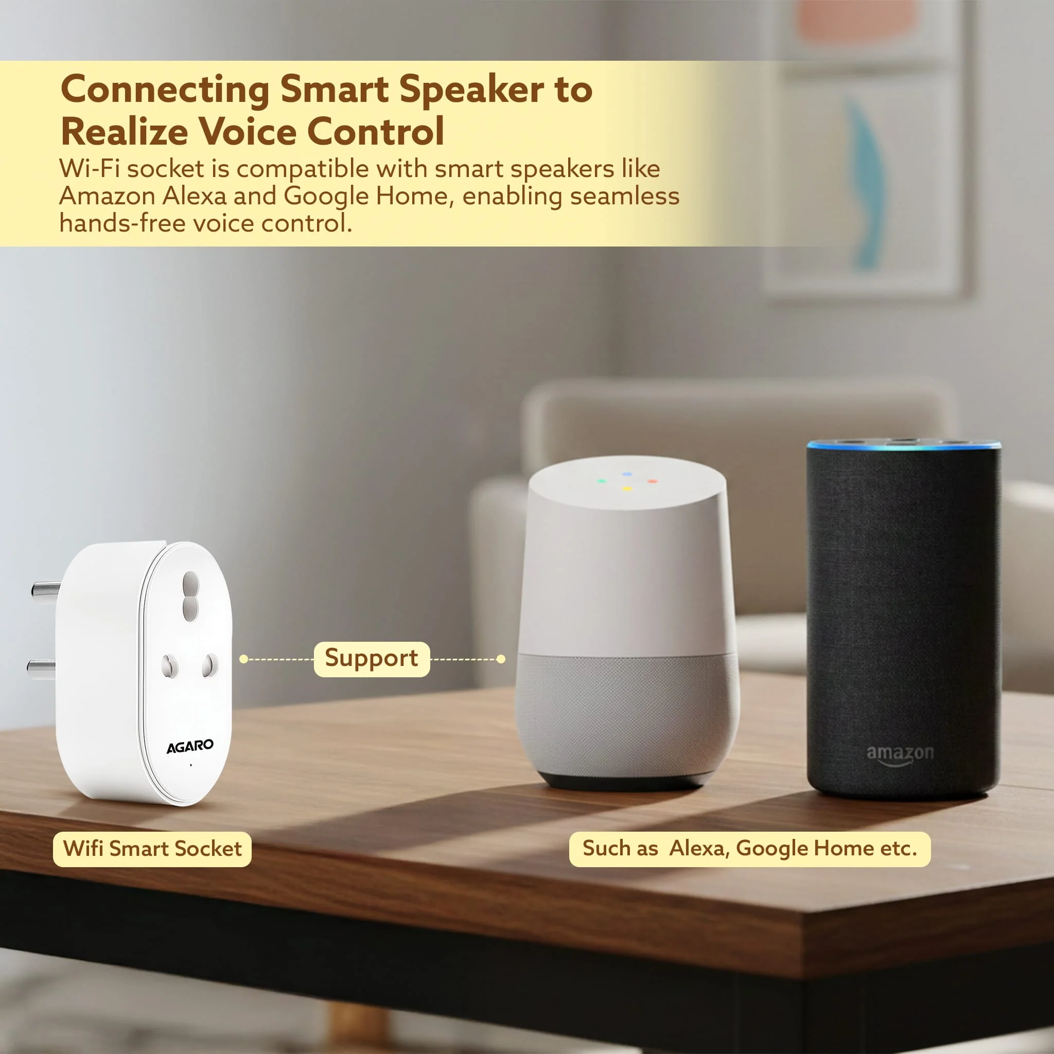 Regency 16A Wi-Fi Smart Plug with Energy Monitoring & App Control, Voice Control for Geyser, AC & Heavy Appliances, Timer & Scheduling, Compatible with Alexa & Google Assistant – White - Image 2