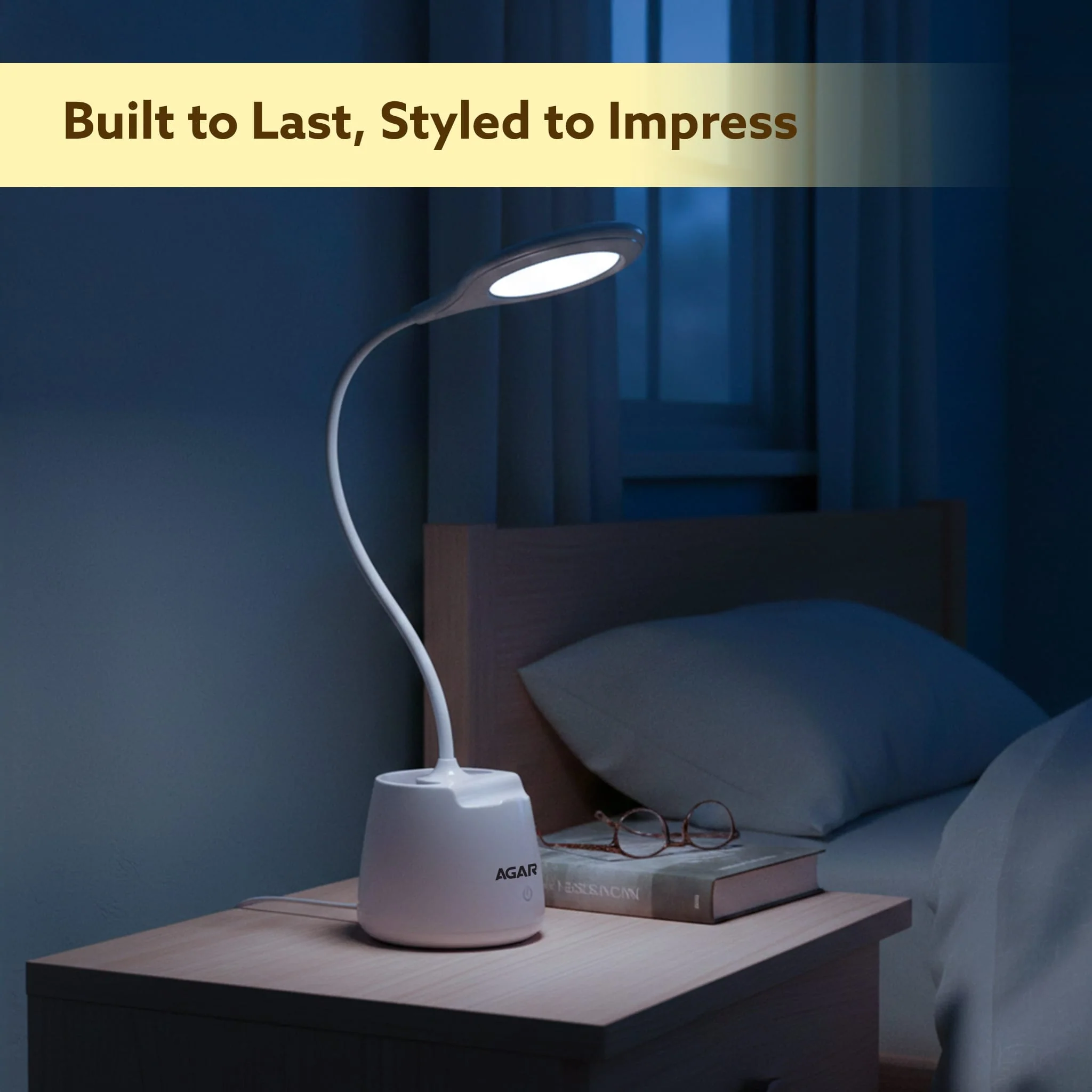 Regency 5W LED Desk Lamp rechargable with Touch Control - Image 7